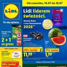 Lidl gazetka - podgląd gazetki ważnej od 16.07.2026