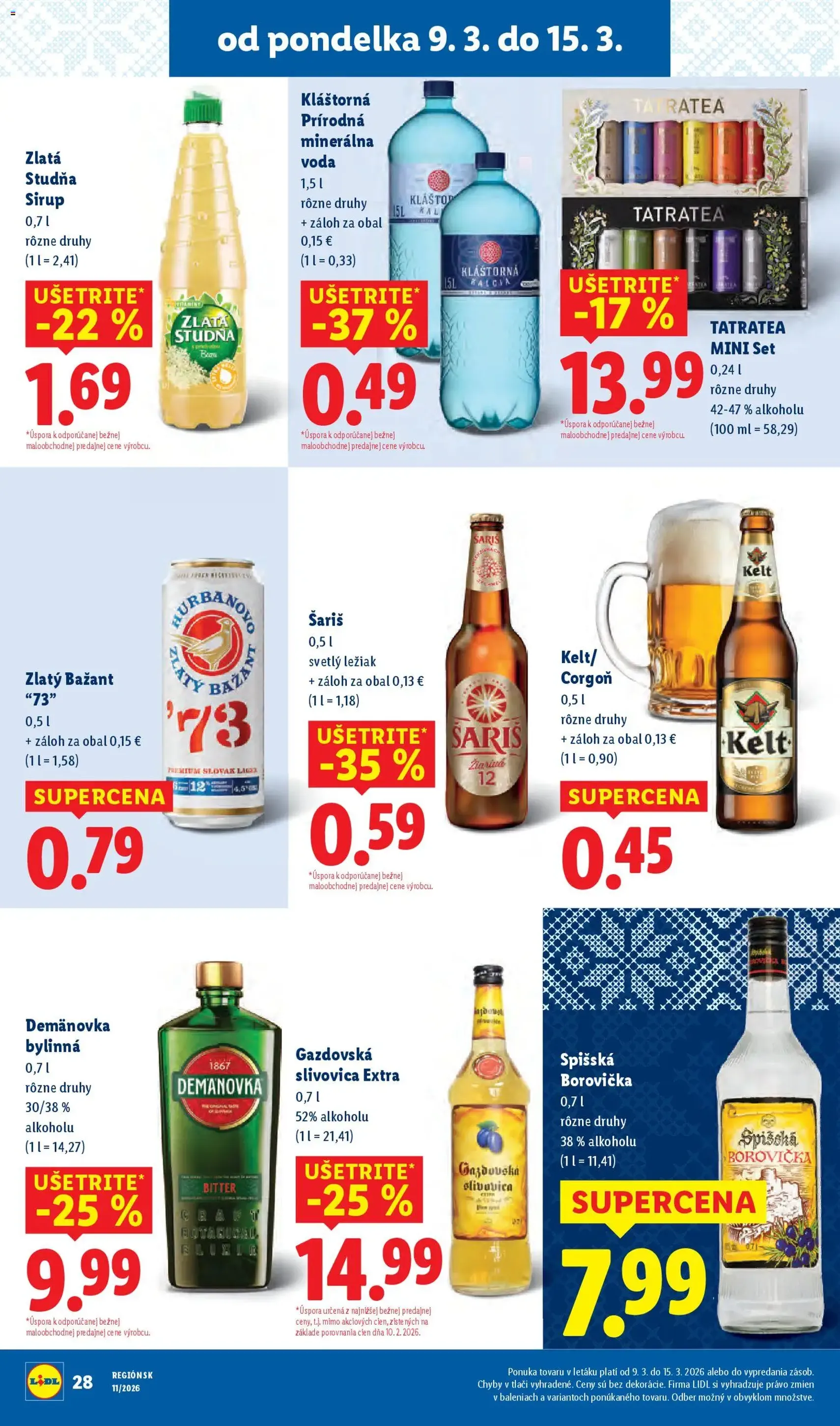 Lidl leták - platný leták od 09.03.2026 strana 32 z 96