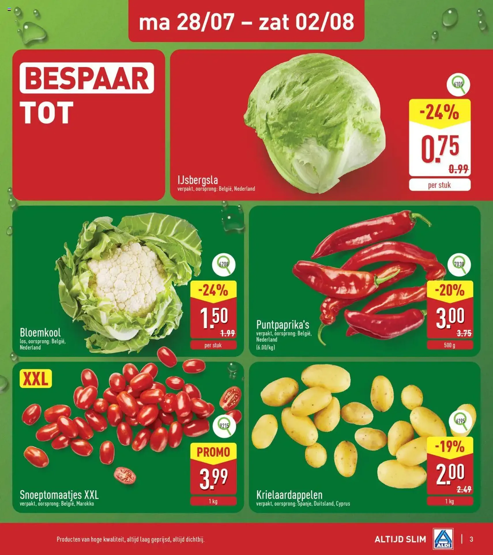 Aldi folder week 31 - geldige folder vanaf 28/07/2025 pagina 3 van 24 Aldi folder week 31 - geldige folder vanaf 28/07/2025 pagina 3 van 24