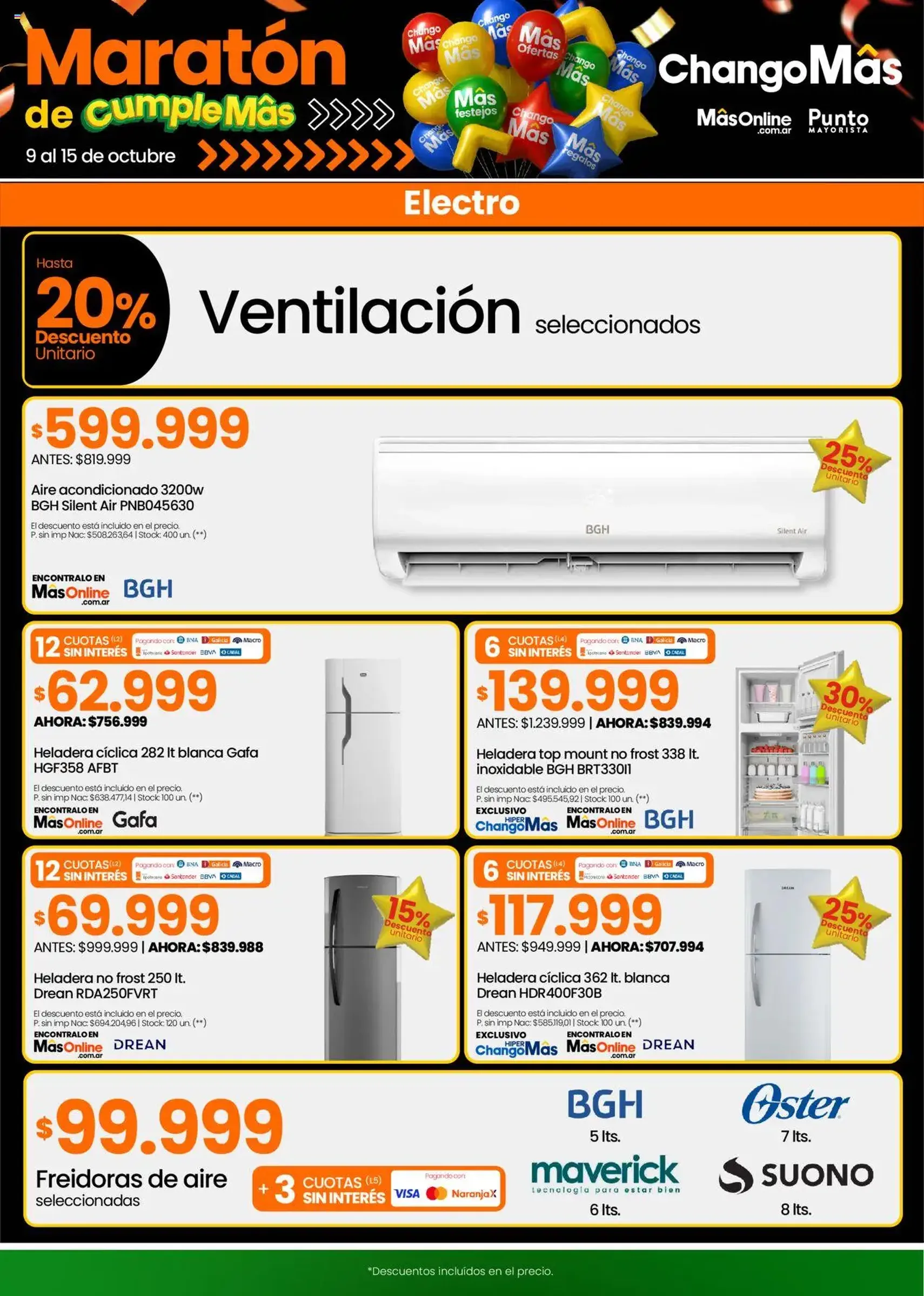 Changomas ofertas - folleto válido desde 09/10/2025 página 3 de 21 Changomas ofertas - folleto válido desde 09/10/2025 página 3 de 21