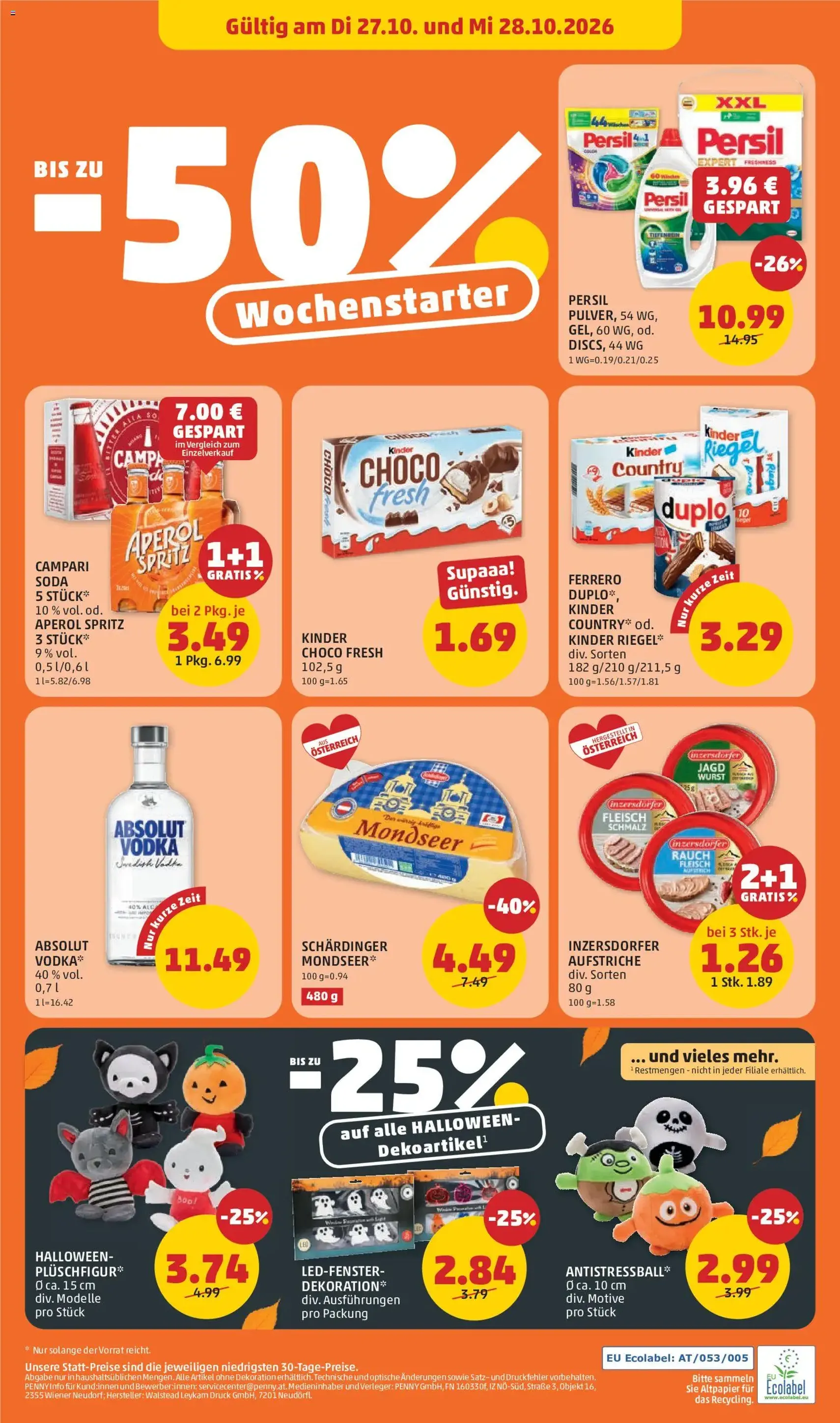 Penny Markt Flugblatt - Gültiger Prospekt ab 22.10.2026, Seite 28 von insgesamt 32