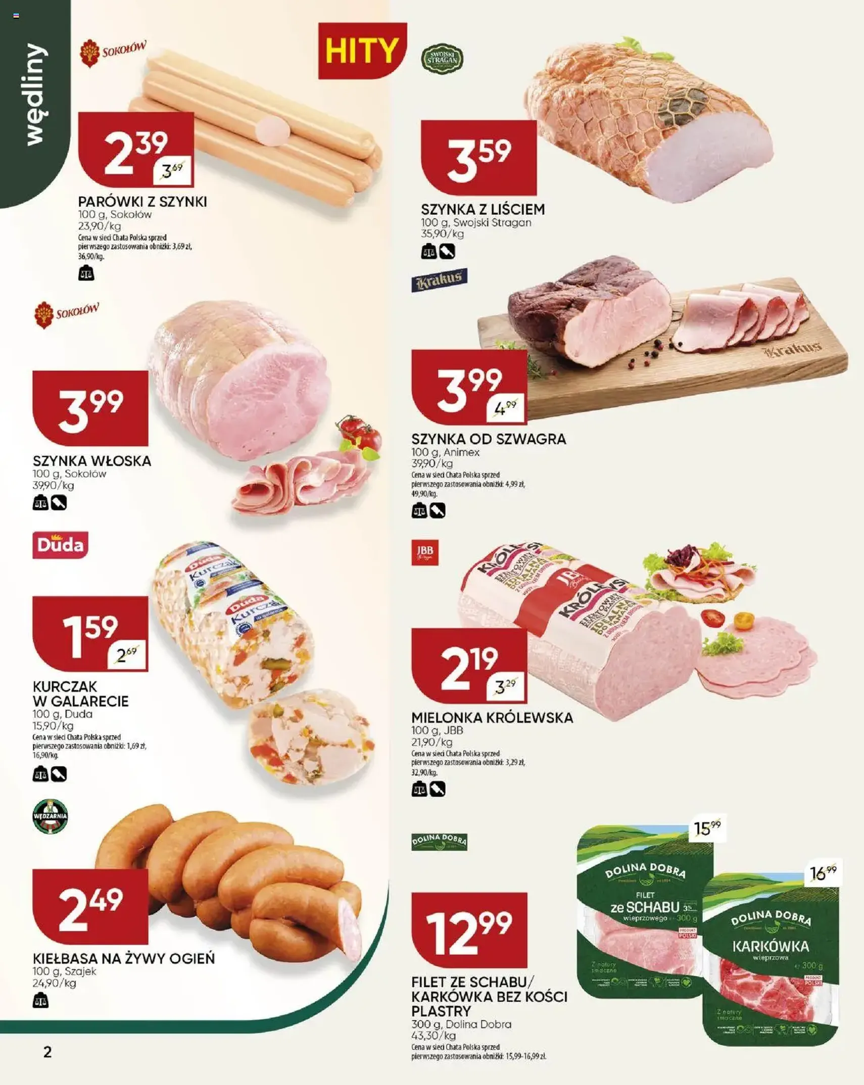 Chata Polska Gazetka - ważny gazetka od 31.07.2025 strona 2 z 24 Chata Polska Gazetka - ważny gazetka od 31.07.2025 strona 2 z 24