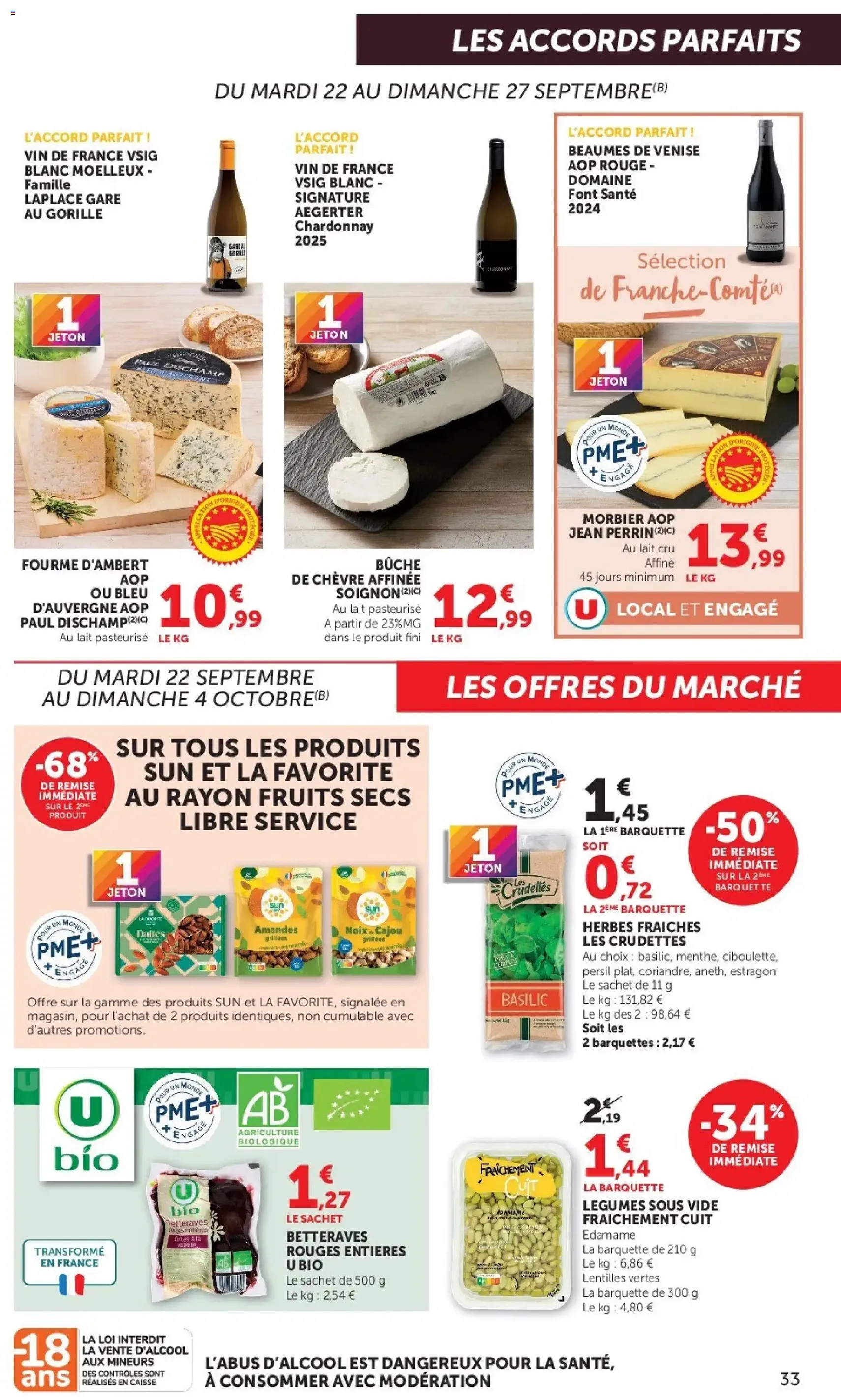 Hyper U catalogue - brochure valable à partir du 22/09/2026, page 33 sur 40