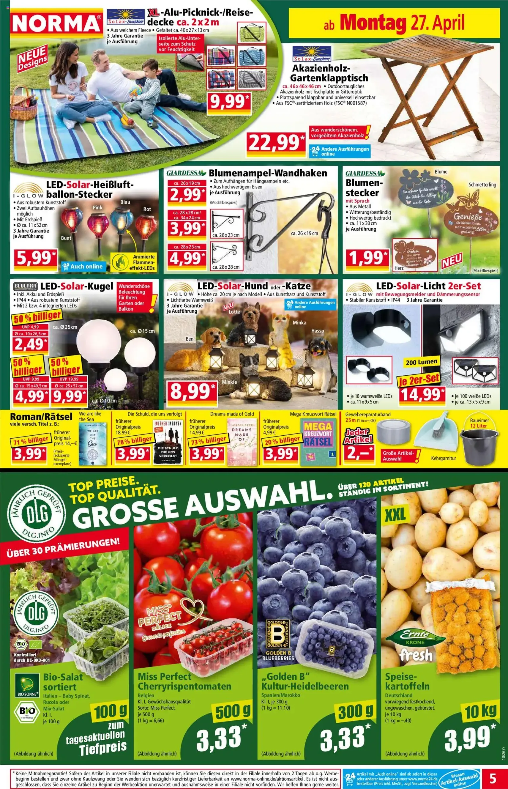 Norma Prospekt - Gültiger Prospekt ab 27.04.2026, Seite 5 von insgesamt 19