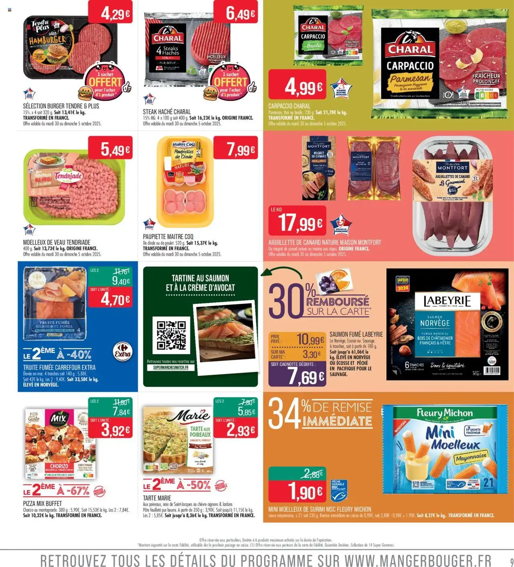 Match Supermarché catalogue - brochure valable à partir du 30/09/2025, page 9 sur 26