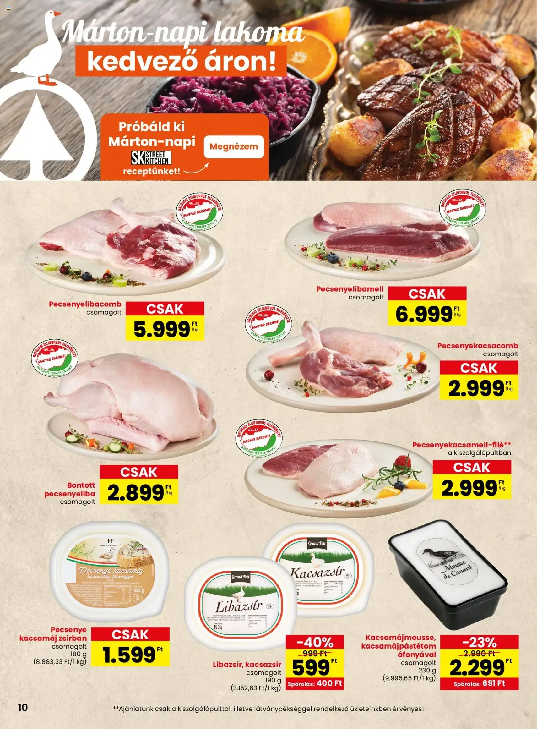 Spar Akciós újság - 2025.10.30. érvényes szórólap 10 oldal 20 oldalból Spar Akciós újság - 2025.10.30. érvényes szórólap 10 oldal 20 oldalból