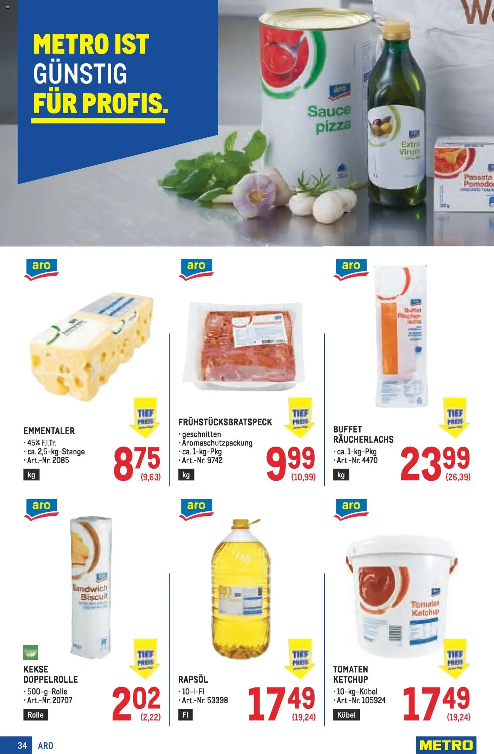 Metro angebote Profi - Gültiger Prospekt ab 27.11.2025, Seite 34 von insgesamt 64