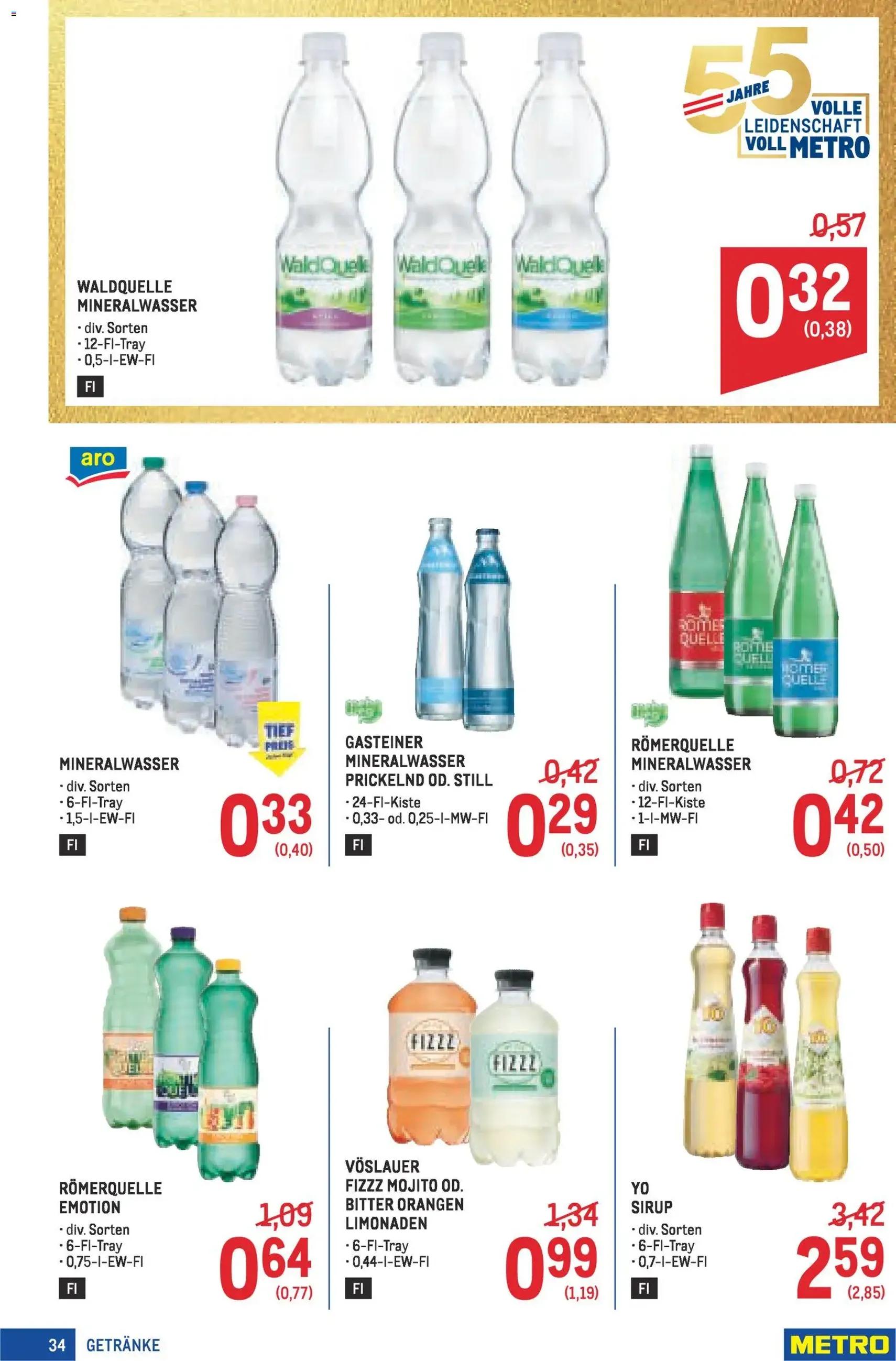 Metro angebote Profi - Gültiger Prospekt ab 16.04.2026, Seite 34 von insgesamt 64