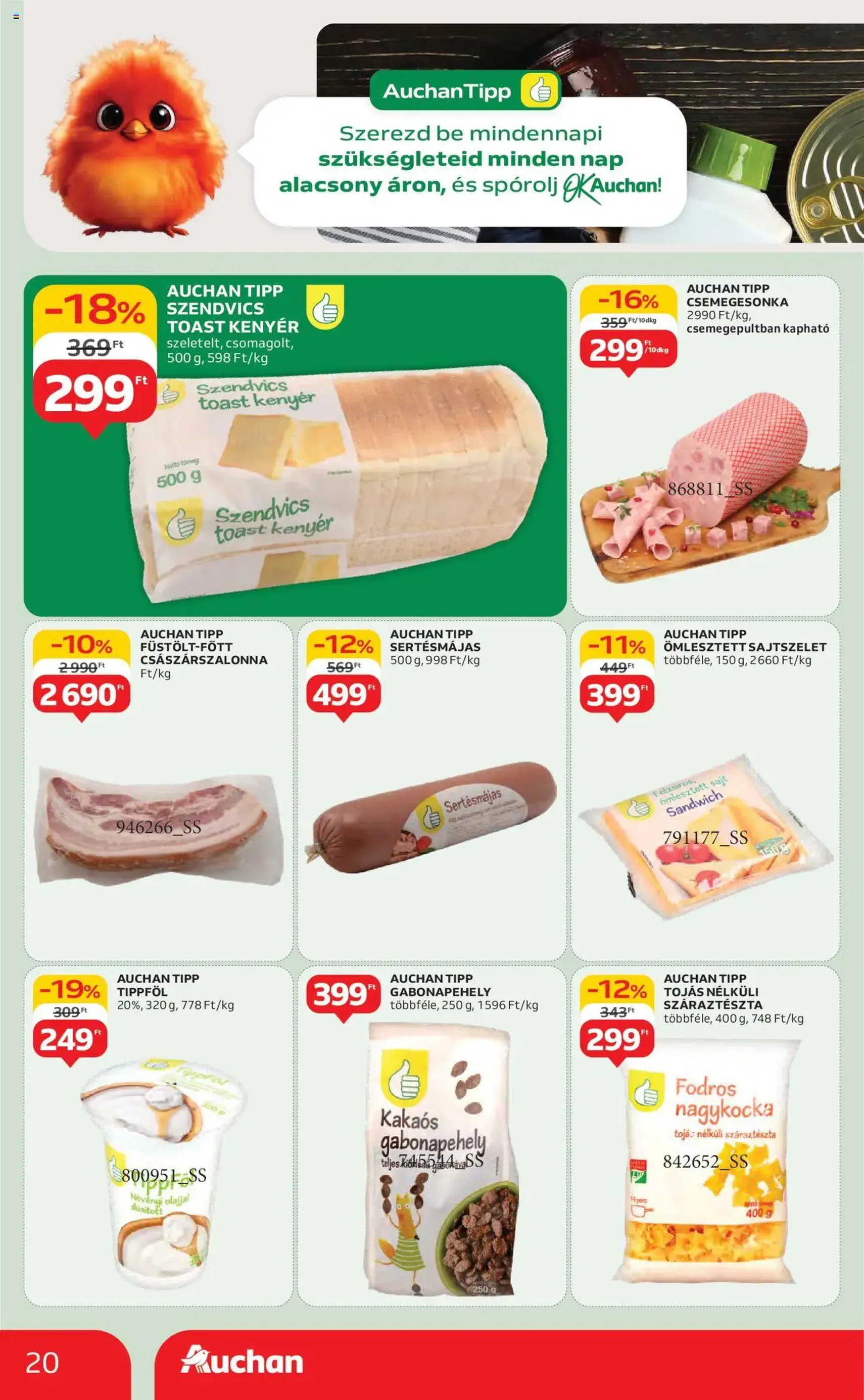 Auchan Akciós újság - 2025.07.24. érvényes szórólap 20 oldal 60 oldalból