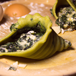 Recipe preview Vegetarian Stuffed Shells with Spinach and Ricotta
