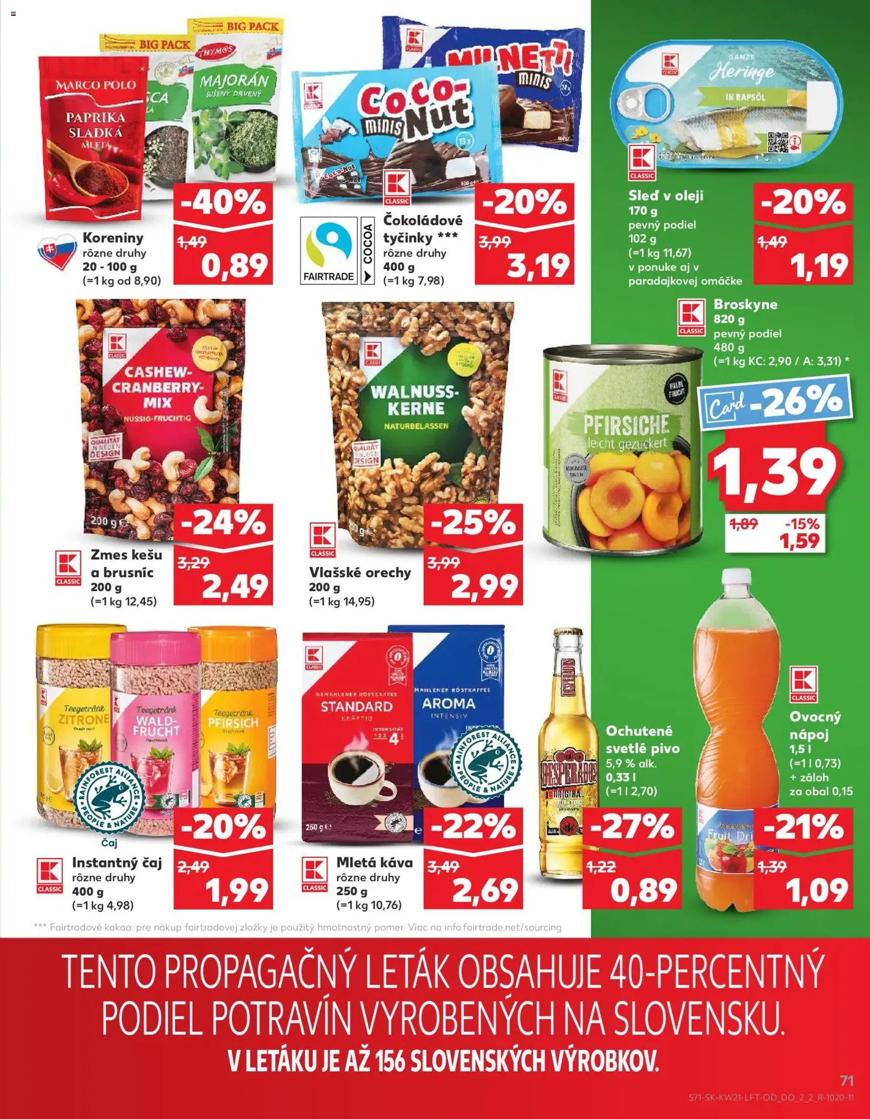 Kaufland leták - platný leták od 21.05.2026 strana 71 z 74
