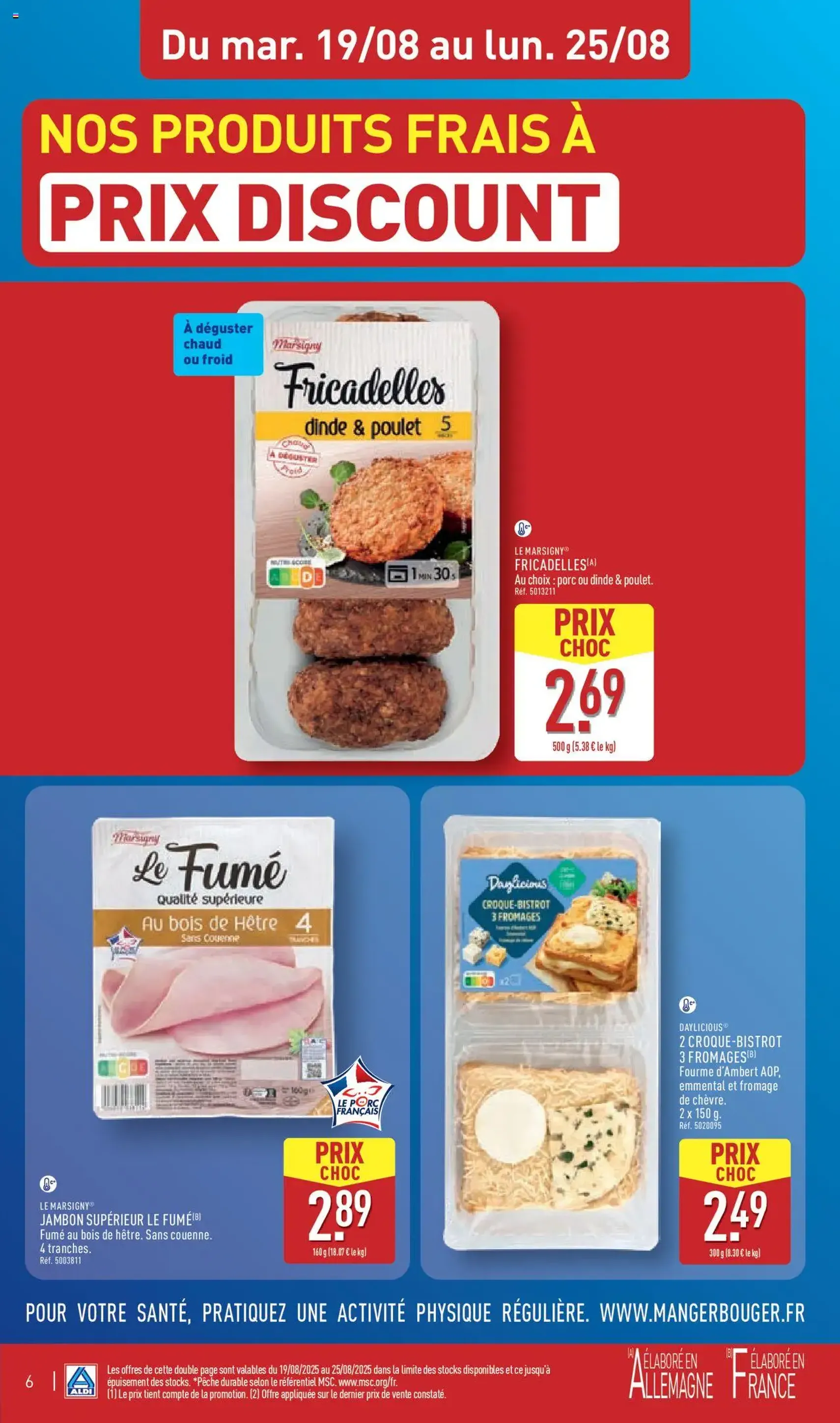 Aldi catalogue semaine 34 - brochure valable à partir du 19/08/2025, page 8 sur 43 Aldi catalogue semaine 34 - brochure valable à partir du 19/08/2025, page 8 sur 43