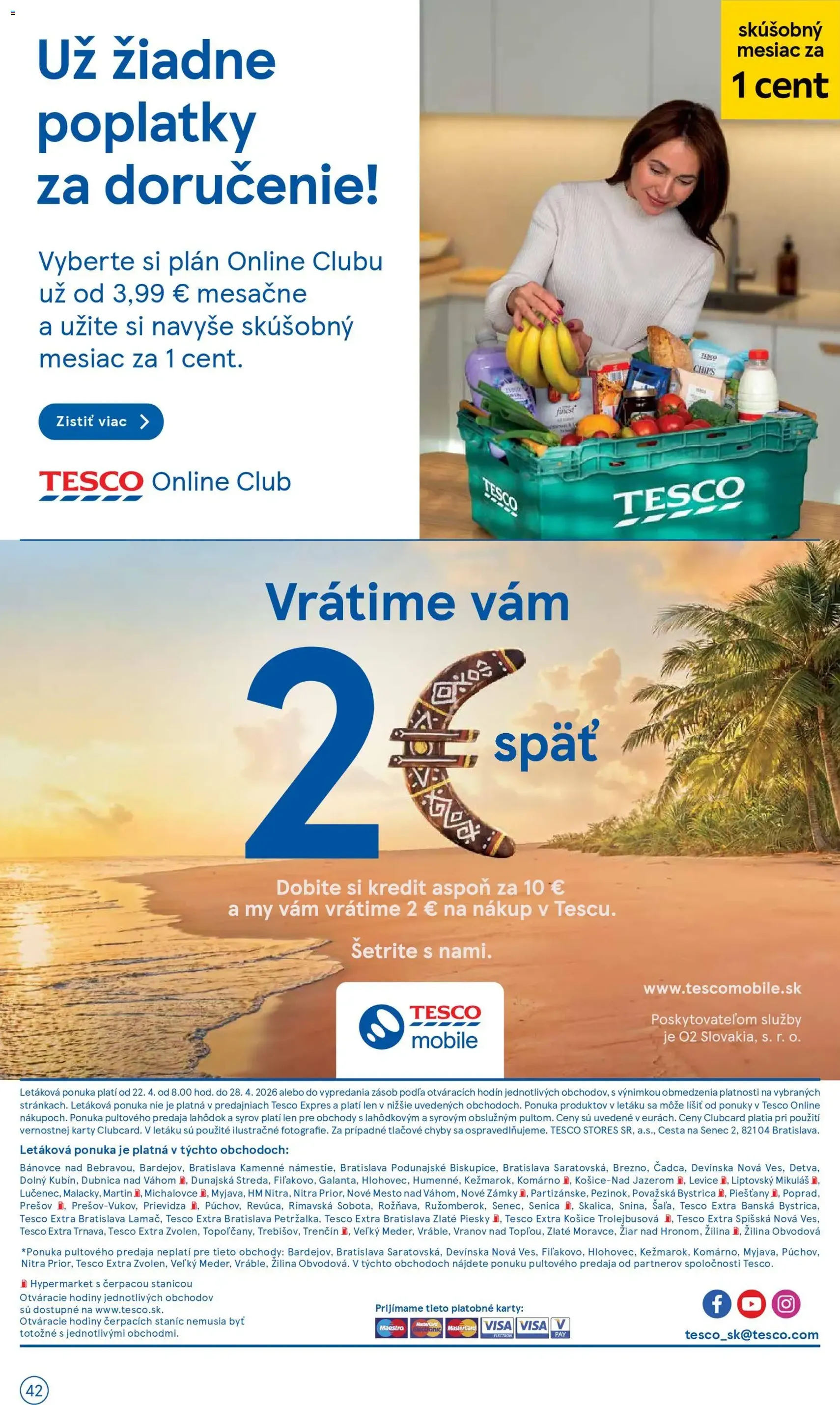 Tesco Hypermarket - leták - platný leták od 22.04.2026 strana 42 z 45