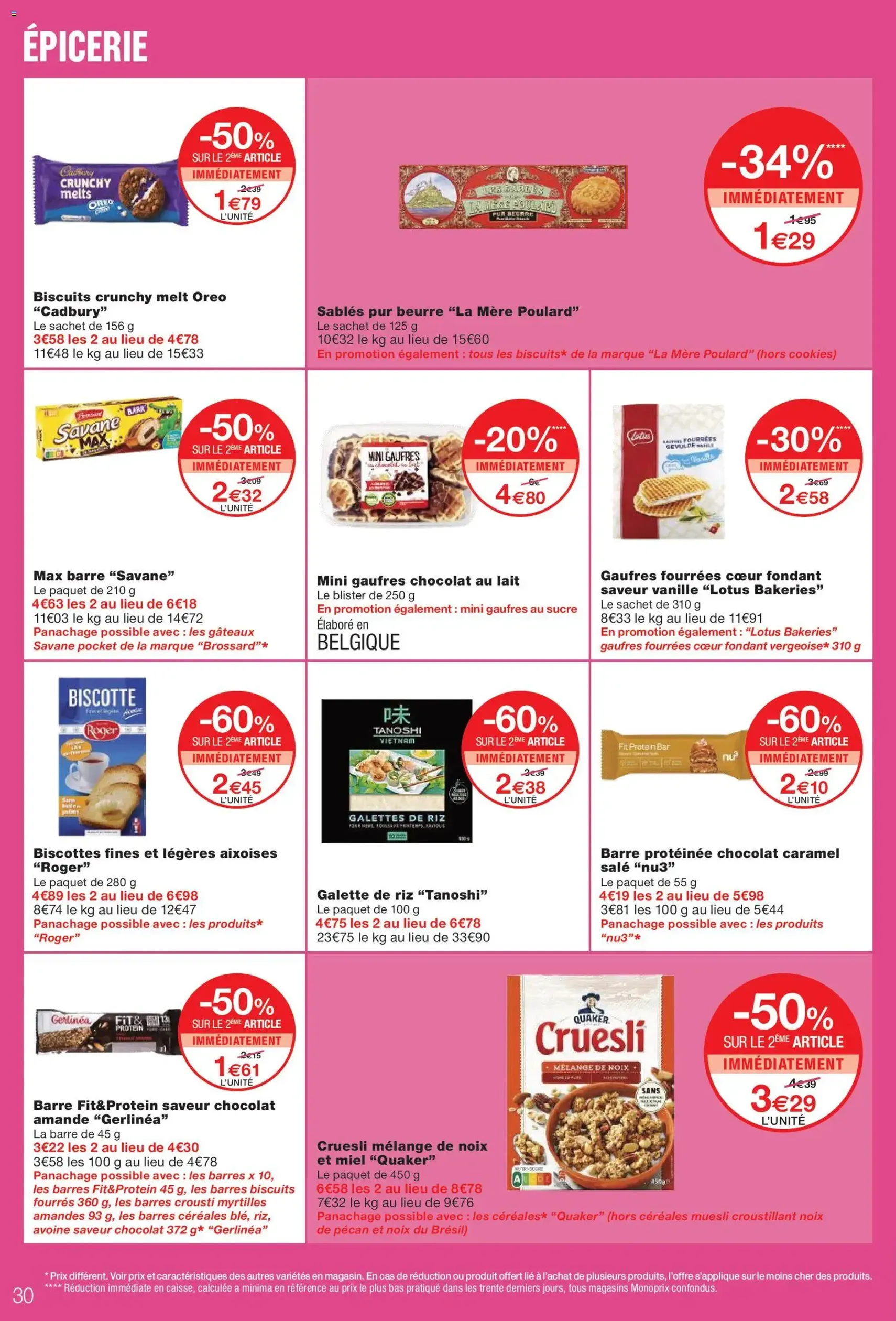 Monoprix catalogue - brochure valable à partir du 02/06/2026, page 30 sur 54