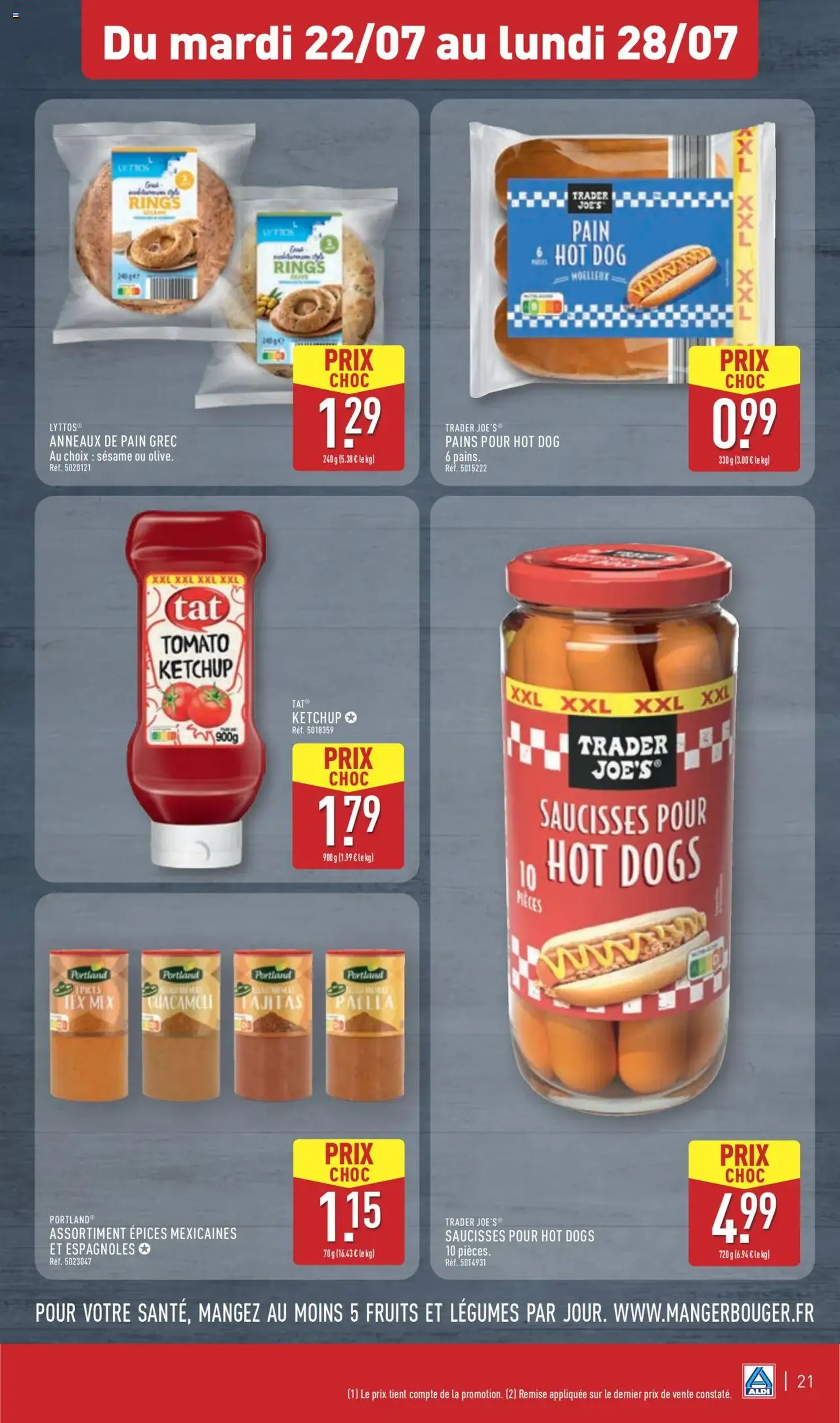 Aldi catalogue semaine 30 - brochure valable à partir du 22/07/2025, page 23 sur 45 Aldi catalogue semaine 30 - brochure valable à partir du 22/07/2025, page 23 sur 45