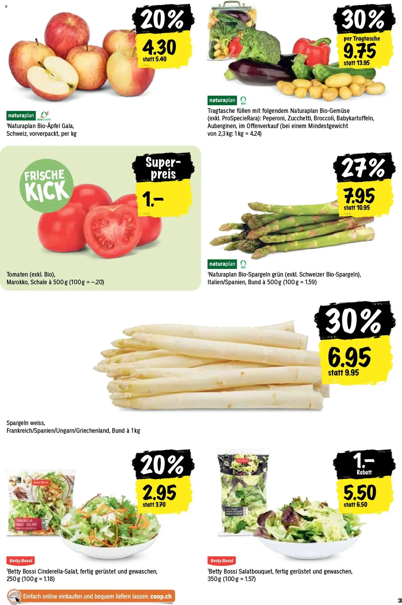 Coop aktionen - Gültiger Prospekt ab 30.04.2026, Seite 3 von insgesamt 28
