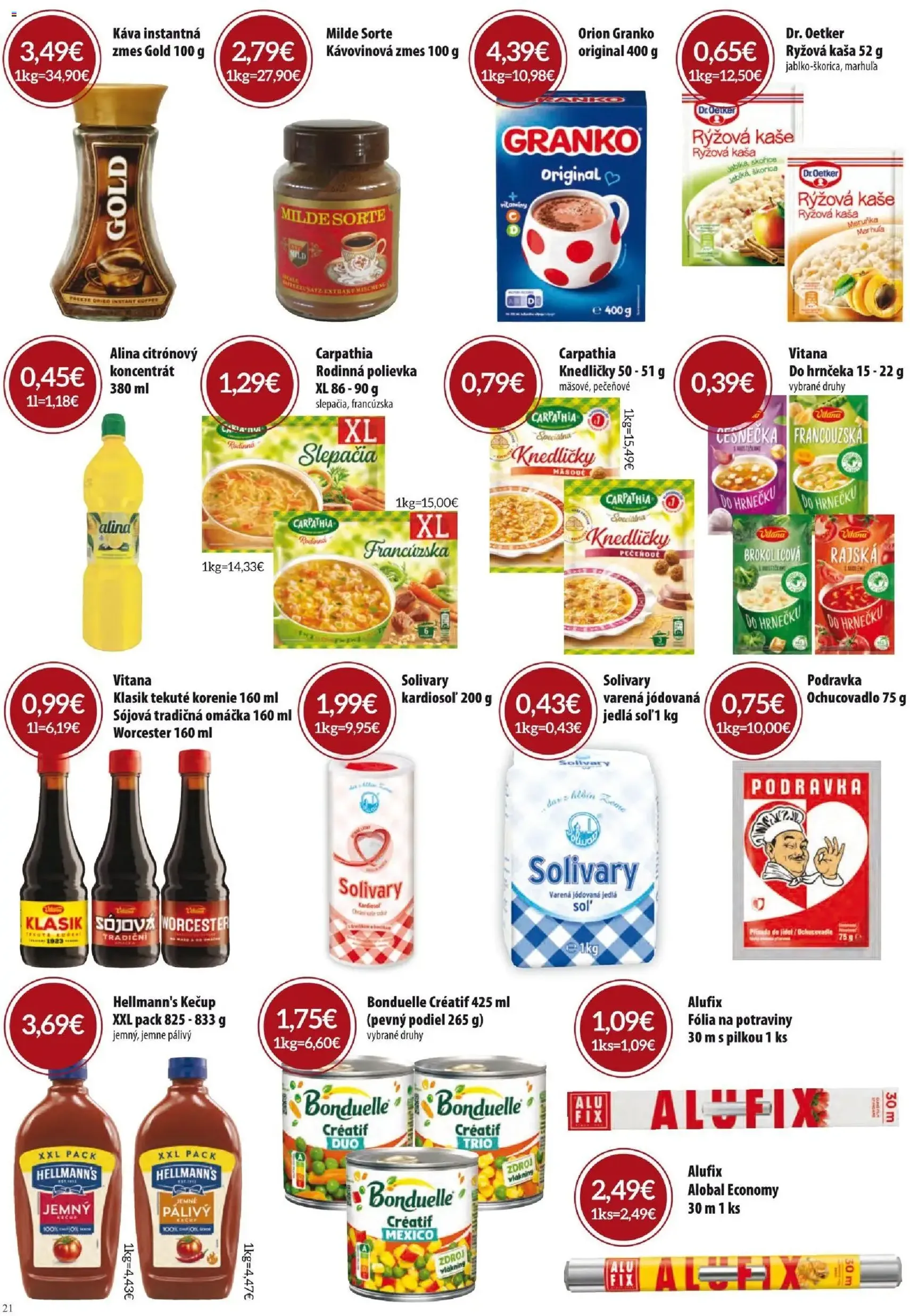 KARMEN CBA leták - platný leták od 01.04.2026 strana 21 z 24