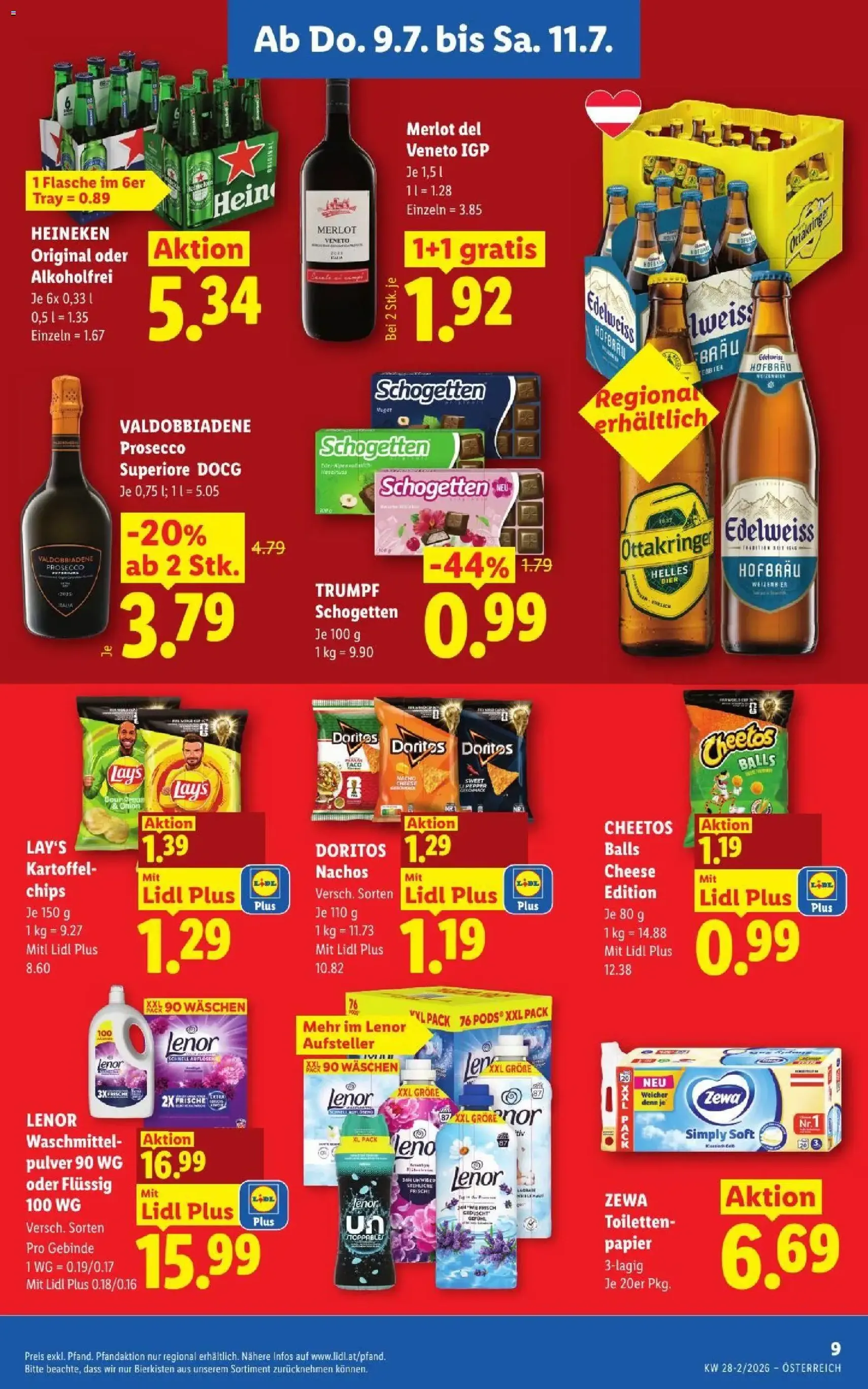 Lidl - Flugblatt - Gültiger Prospekt ab 09.07.2026, Seite 11 von insgesamt 53