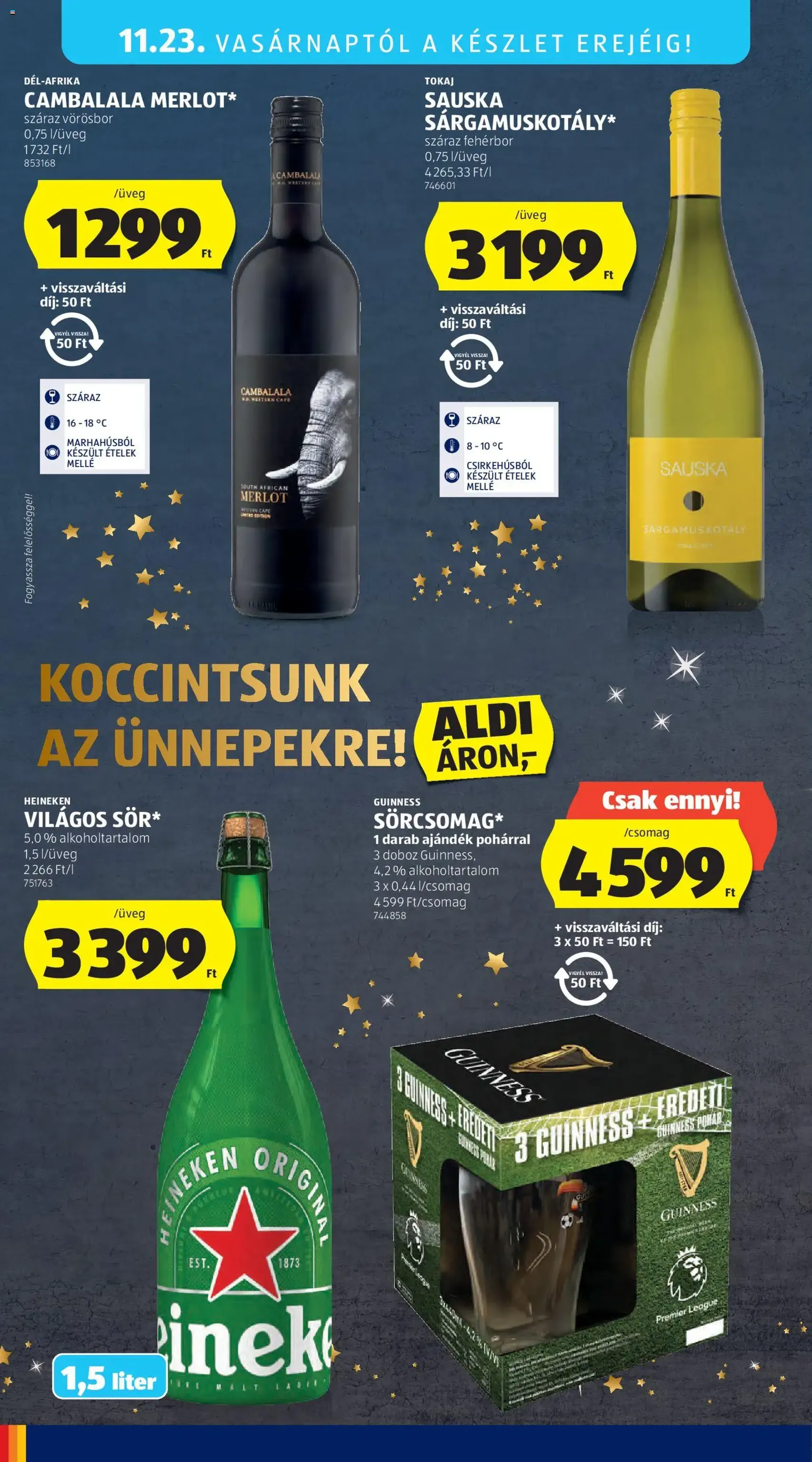 Aldi Akciós újság - 2025.11.20. érvényes szórólap 50 oldal 61 oldalból