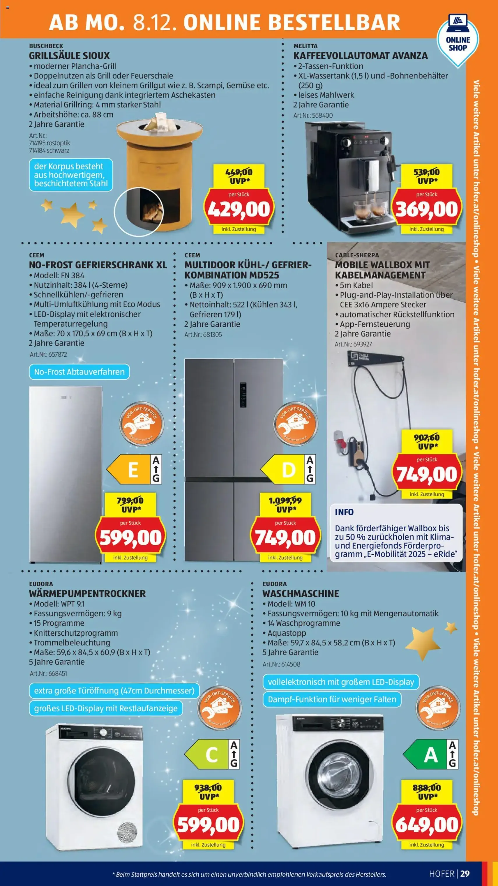 Hofer Flugblatt - Gültiger Prospekt ab 05.12.2025, Seite 43 von insgesamt 60