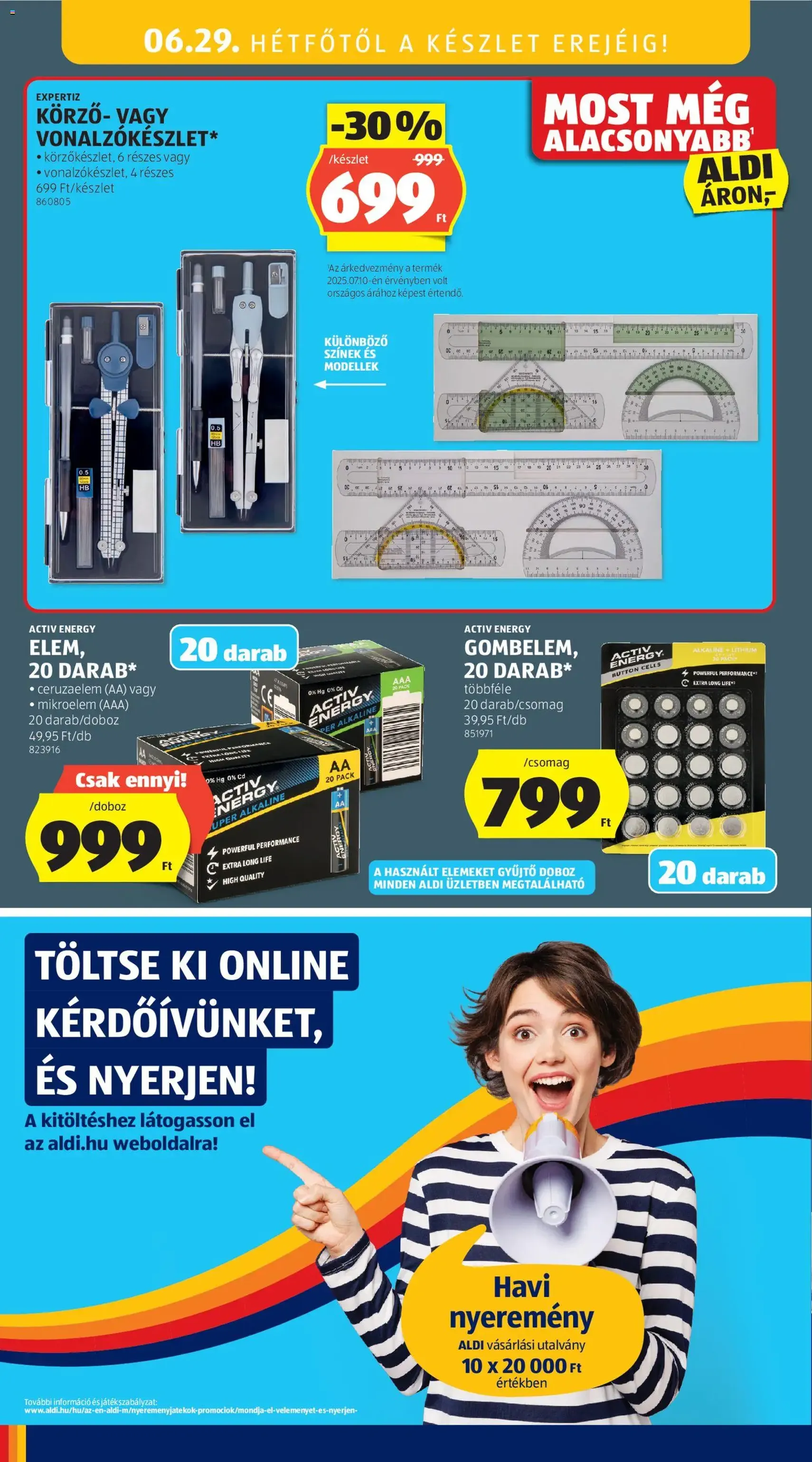 Aldi akciós újság - 2026.06.25. érvényes szórólap 54 oldal 62 oldalból