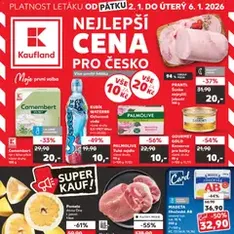 Kaufland leták - náhled letáku platný od 02.01.2026