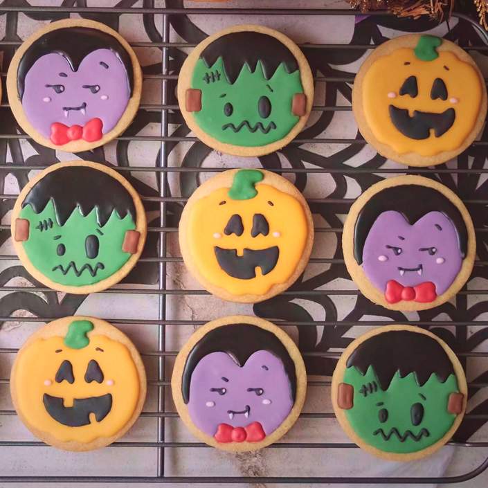 Biscotti halloween pasta frolla