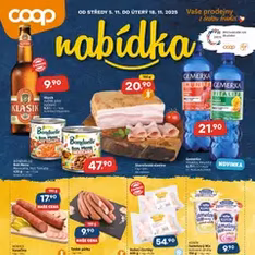Coop leták - Západočeský region - náhled letáku platný od 05.11.2025