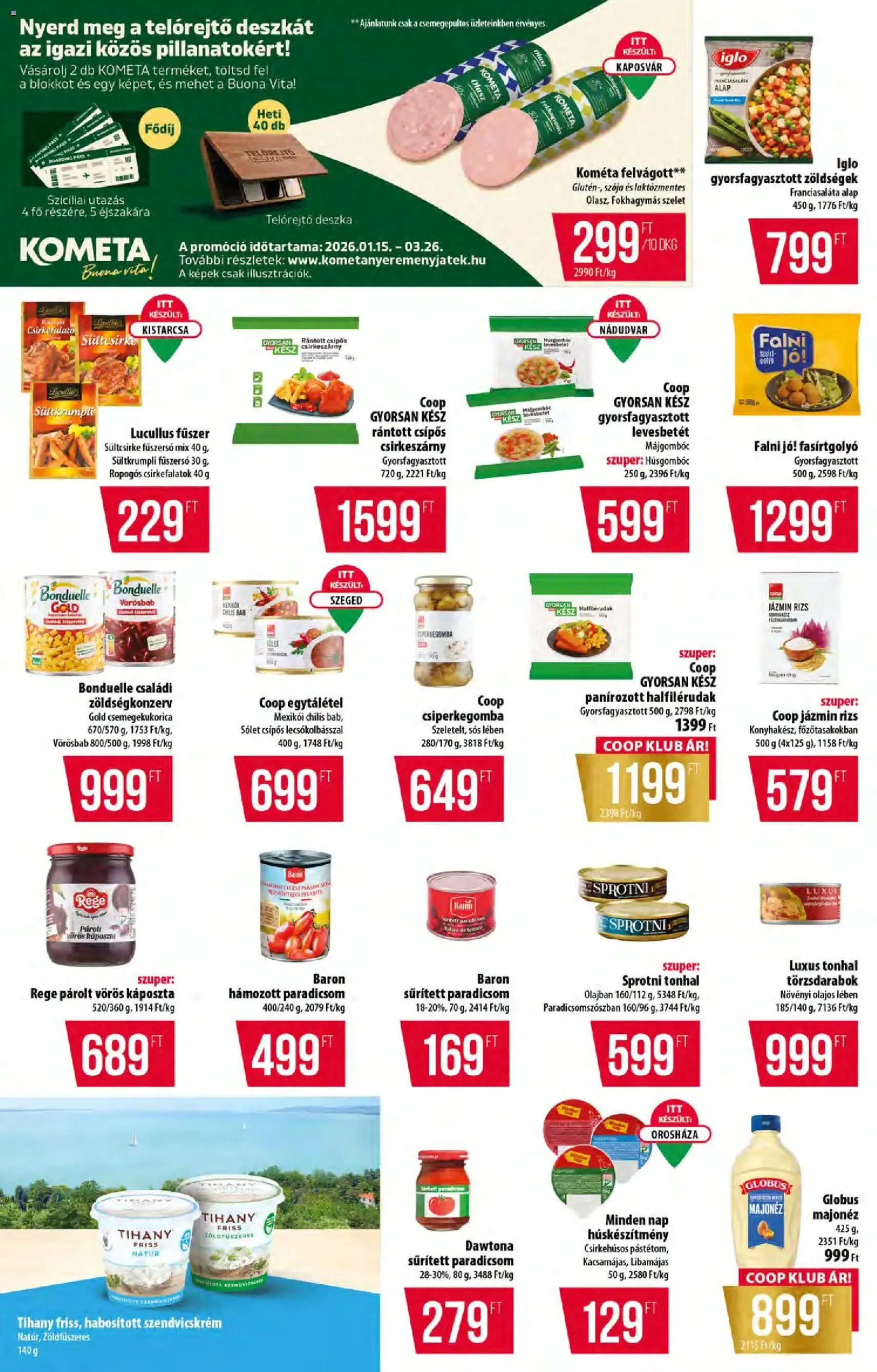 COOP Akciós újság - 2026.03.05. érvényes szórólap 4 oldal 8 oldalból