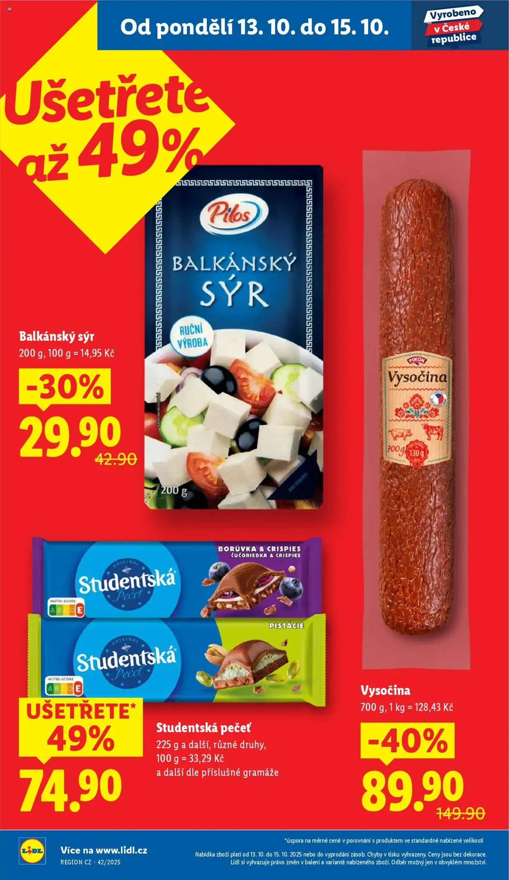 Lidl leták - platný leták od 13.10.2025 strana 2 z 43 Lidl leták - platný leták od 13.10.2025 strana 2 z 43