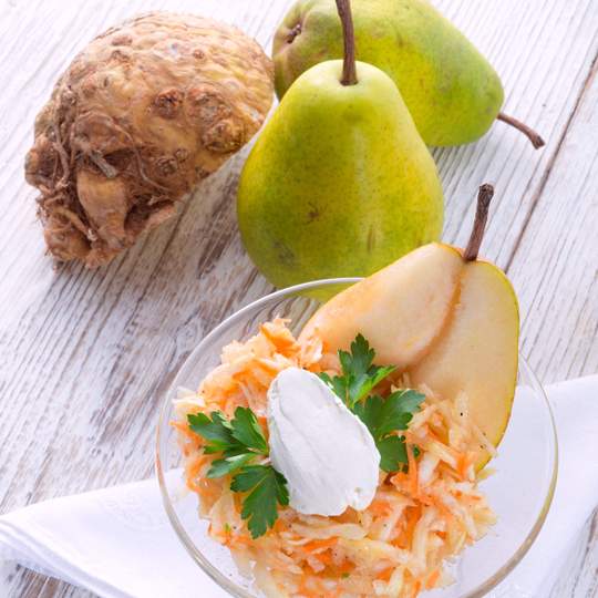 Anteprima ricetta Insalata di sedano con pera