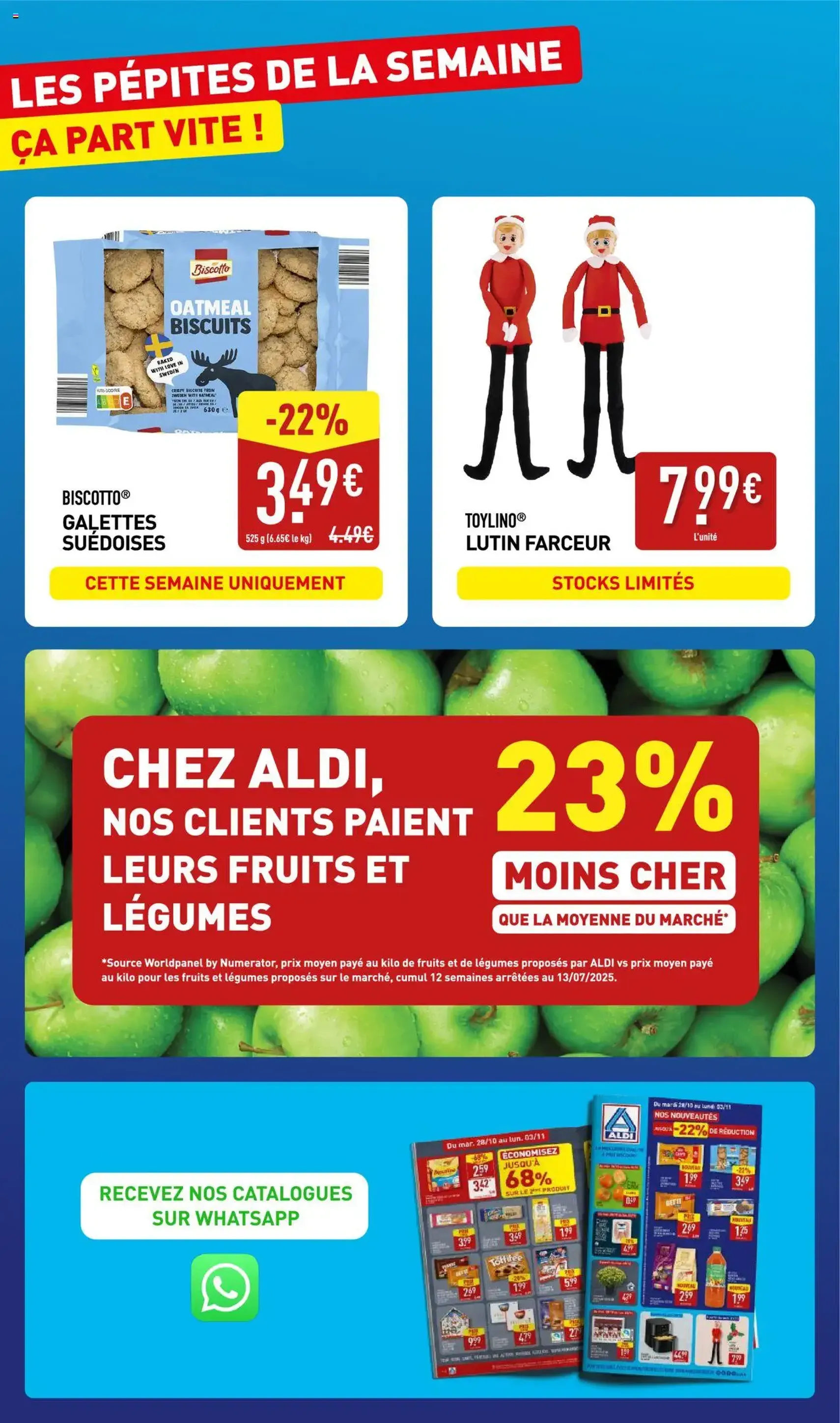 Aldi catalogue semaine 44 - brochure valable à partir du 28/10/2025, page 2 sur 56 Aldi catalogue semaine 44 - brochure valable à partir du 28/10/2025, page 2 sur 56