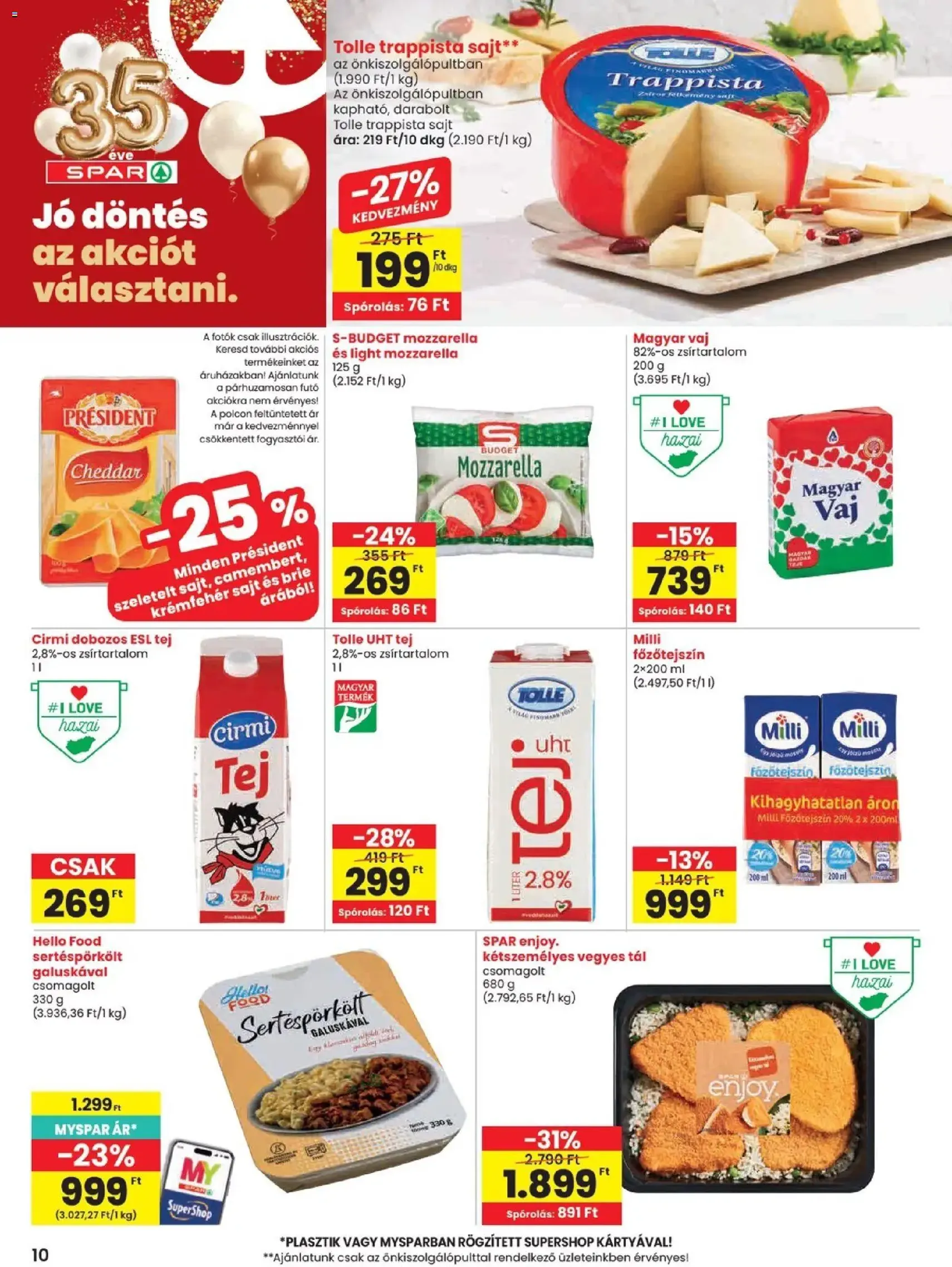 Spar akciós újság - 2026.06.11. érvényes szórólap 10 oldal 20 oldalból