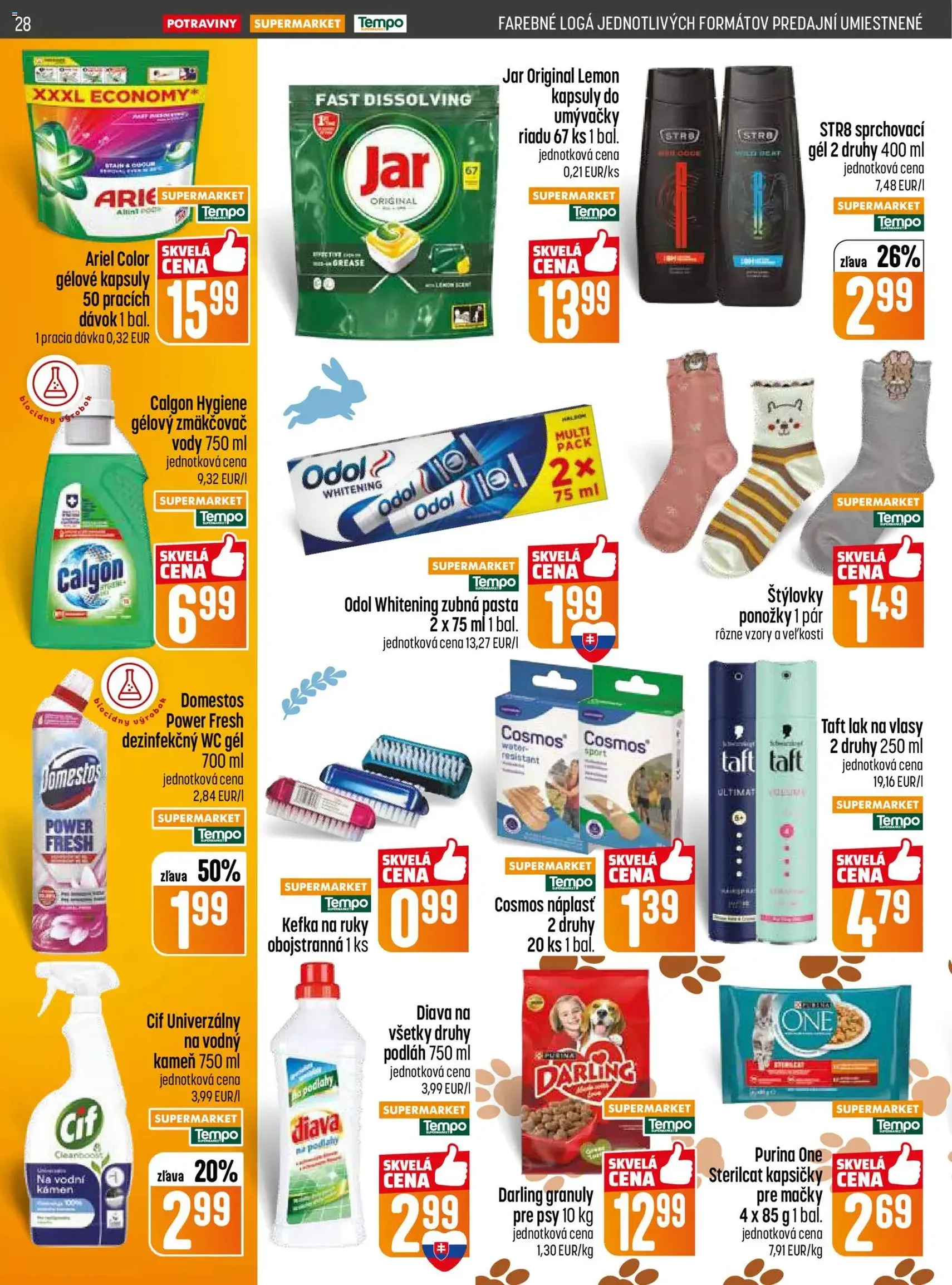 COOP Jednota leták - platný leták od 26.03.2026 strana 28 z 32