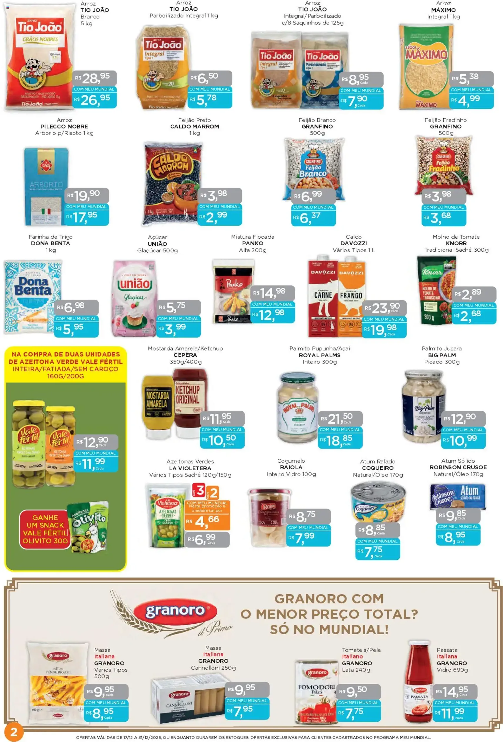 Encarte Mundial - folheto válido a partir de 17/12/2025 página 2 de 12