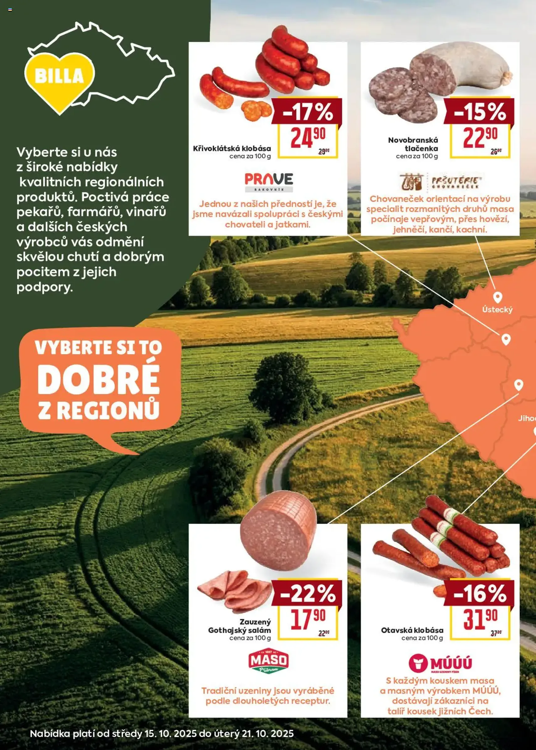 Billa Velký leták - platný leták od 15.10.2025 strana 10 z 42 Billa Velký leták - platný leták od 15.10.2025 strana 10 z 42