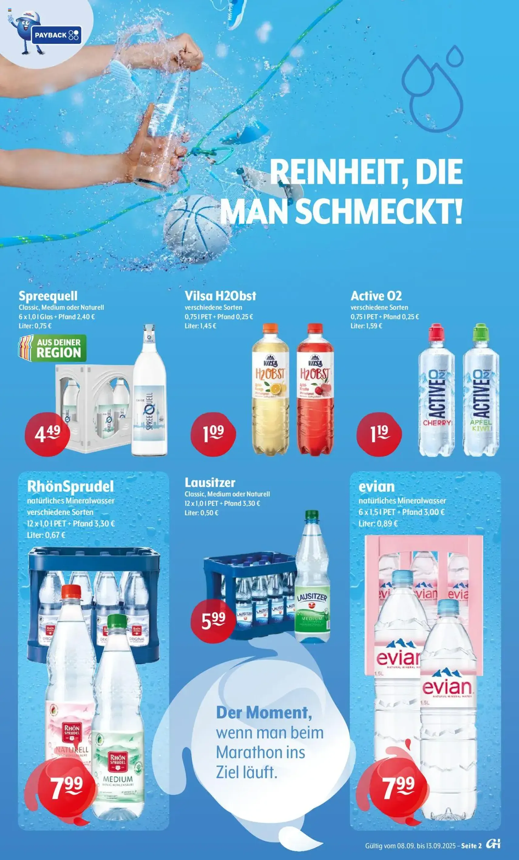 Trink und Spare Prospekt - Gültiger Prospekt ab 08.09.2025, Seite 2 von insgesamt 9