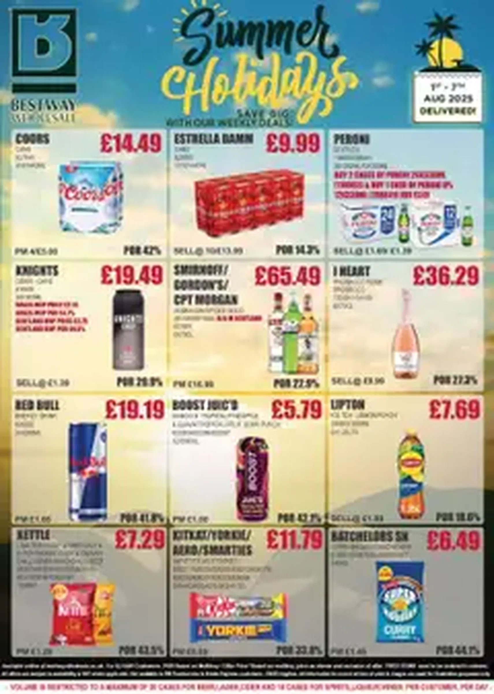 Bestway - Offers - valid flyer from 01/08/2025, page 1 of 1