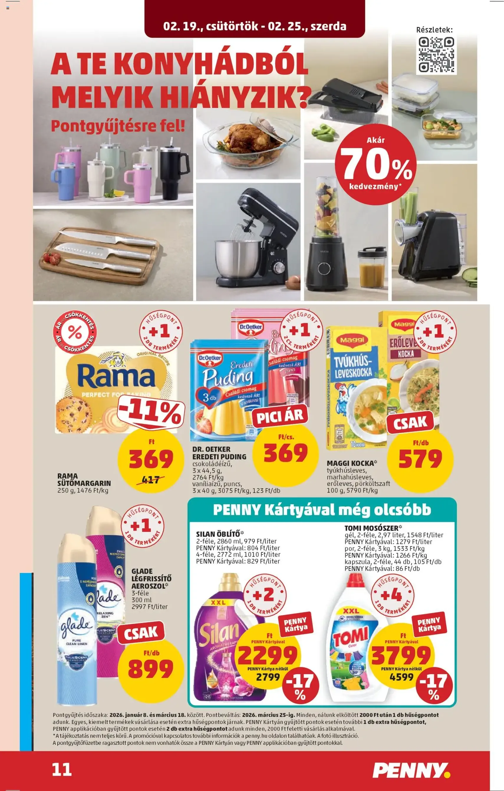 PENNY Akciós újság - 2026.02.19. érvényes szórólap 15 oldal 38 oldalból