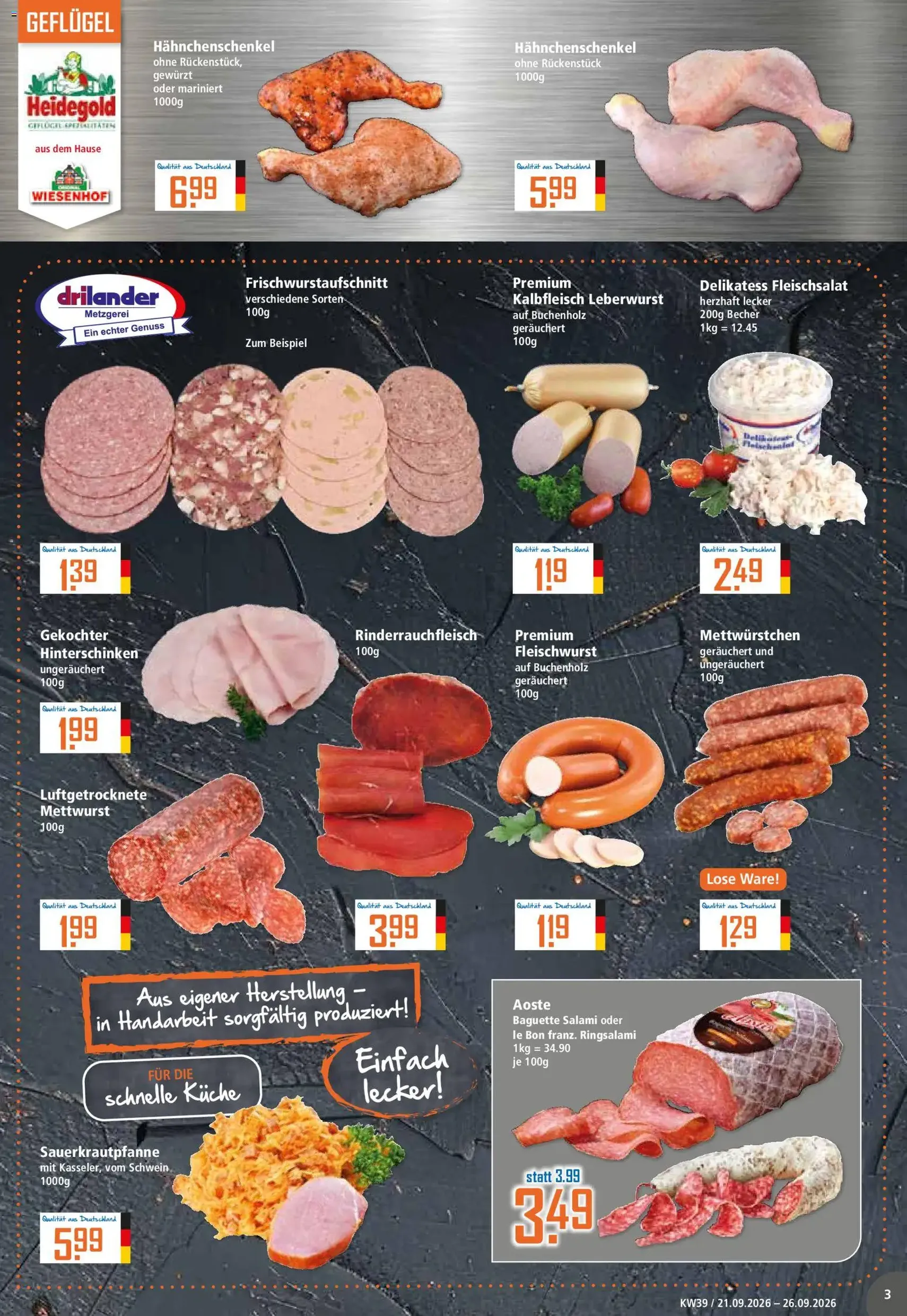 Klaas & Kock - Produktkatalog - Gültiger Prospekt ab 21.09.2026, Seite 3 von insgesamt 12