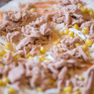 Recipe preview Tuna and Sweetcorn Pizza