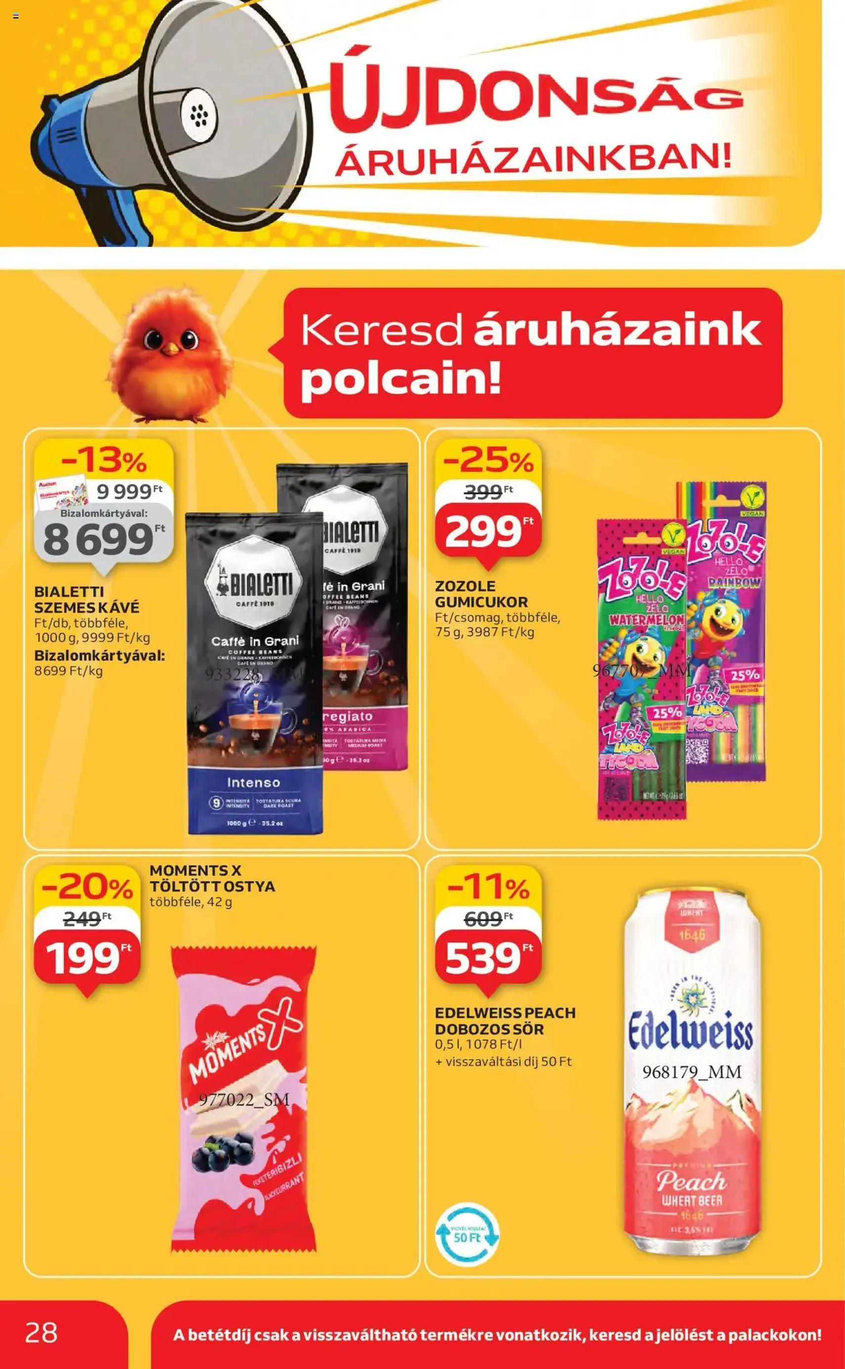 Auchan Akciós újság - 2025.07.24. érvényes szórólap 28 oldal 60 oldalból
