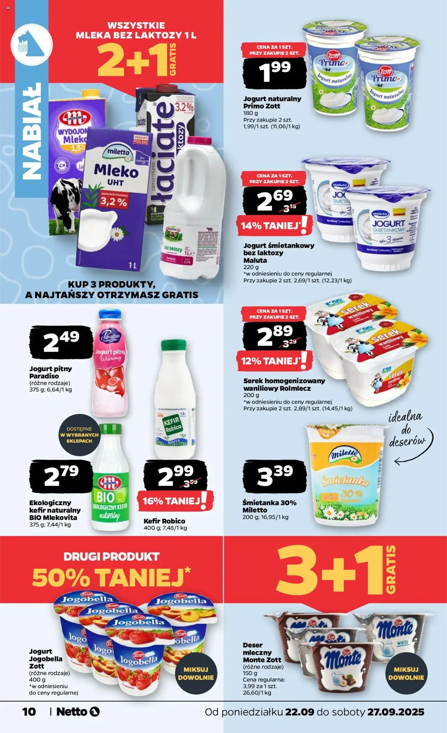 Netto gazetka - Spożywcza - ważny gazetka od 22.09.2025 strona 10 z 33 Netto gazetka - Spożywcza - ważny gazetka od 22.09.2025 strona 10 z 33