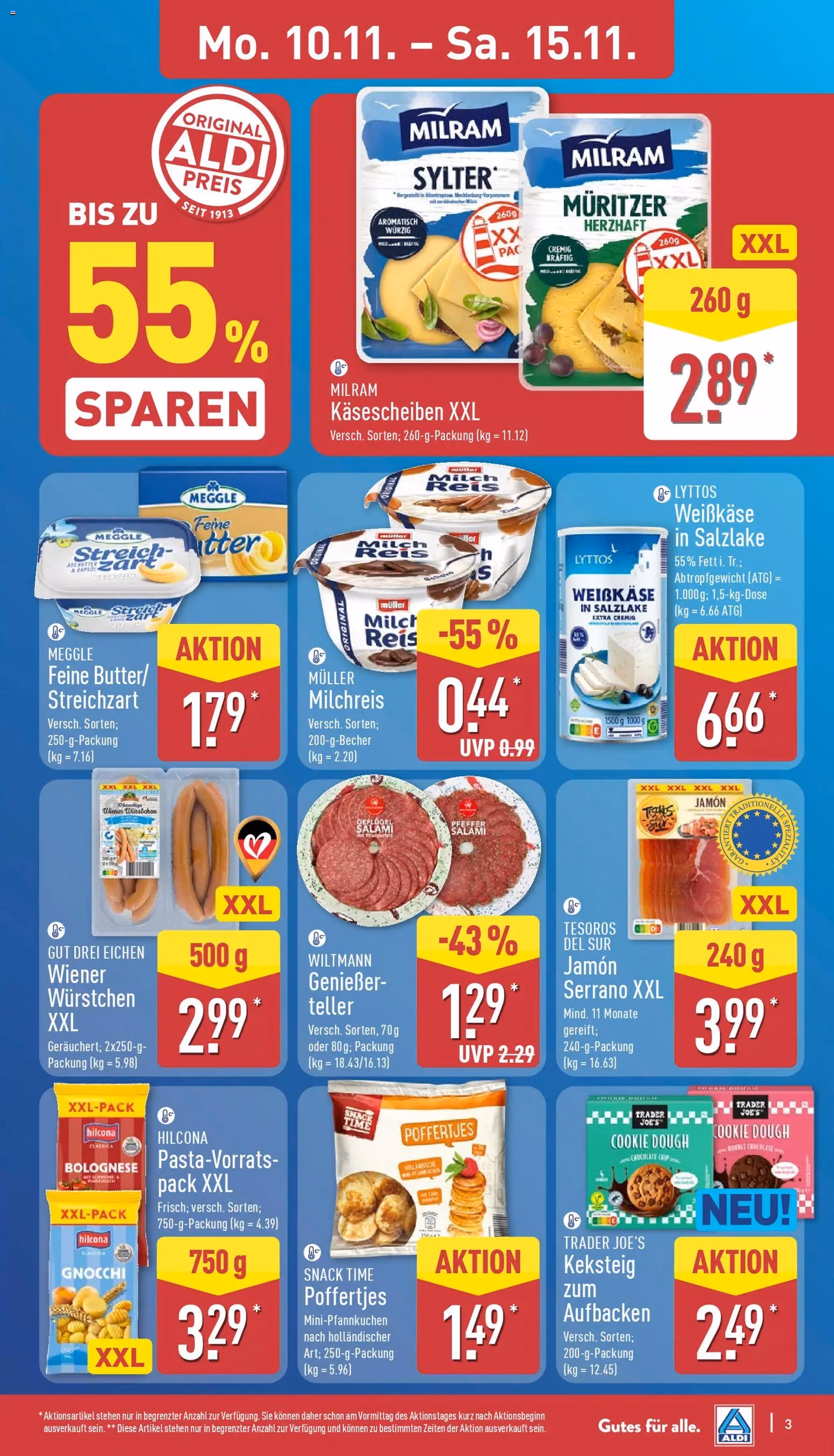 Aldi Prospekt - Gültiger Prospekt ab 10.11.2025, Seite 7 von insgesamt 42