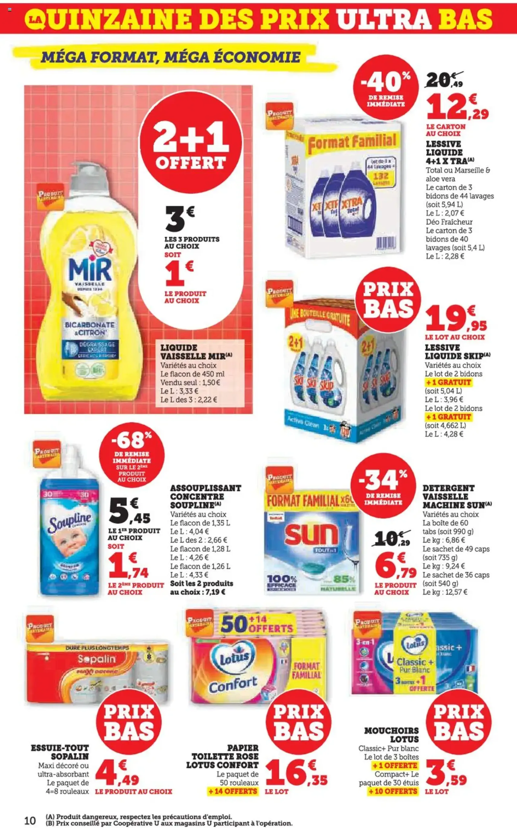 Super U catalogue - brochure valable à partir du 26/08/2025, page 10 sur 44 Super U catalogue - brochure valable à partir du 26/08/2025, page 10 sur 44