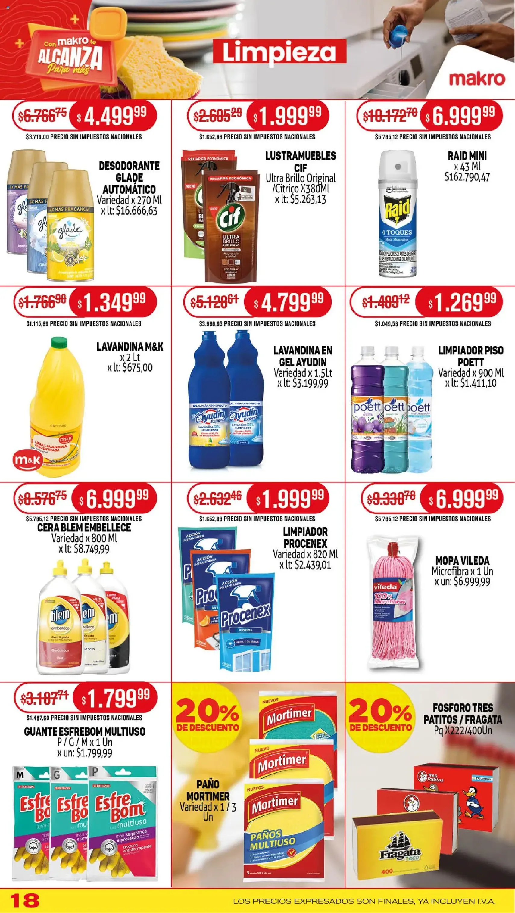 Makro ofertas - folleto válido desde 30/10/2025 página 18 de 20 Makro ofertas - folleto válido desde 30/10/2025 página 18 de 20