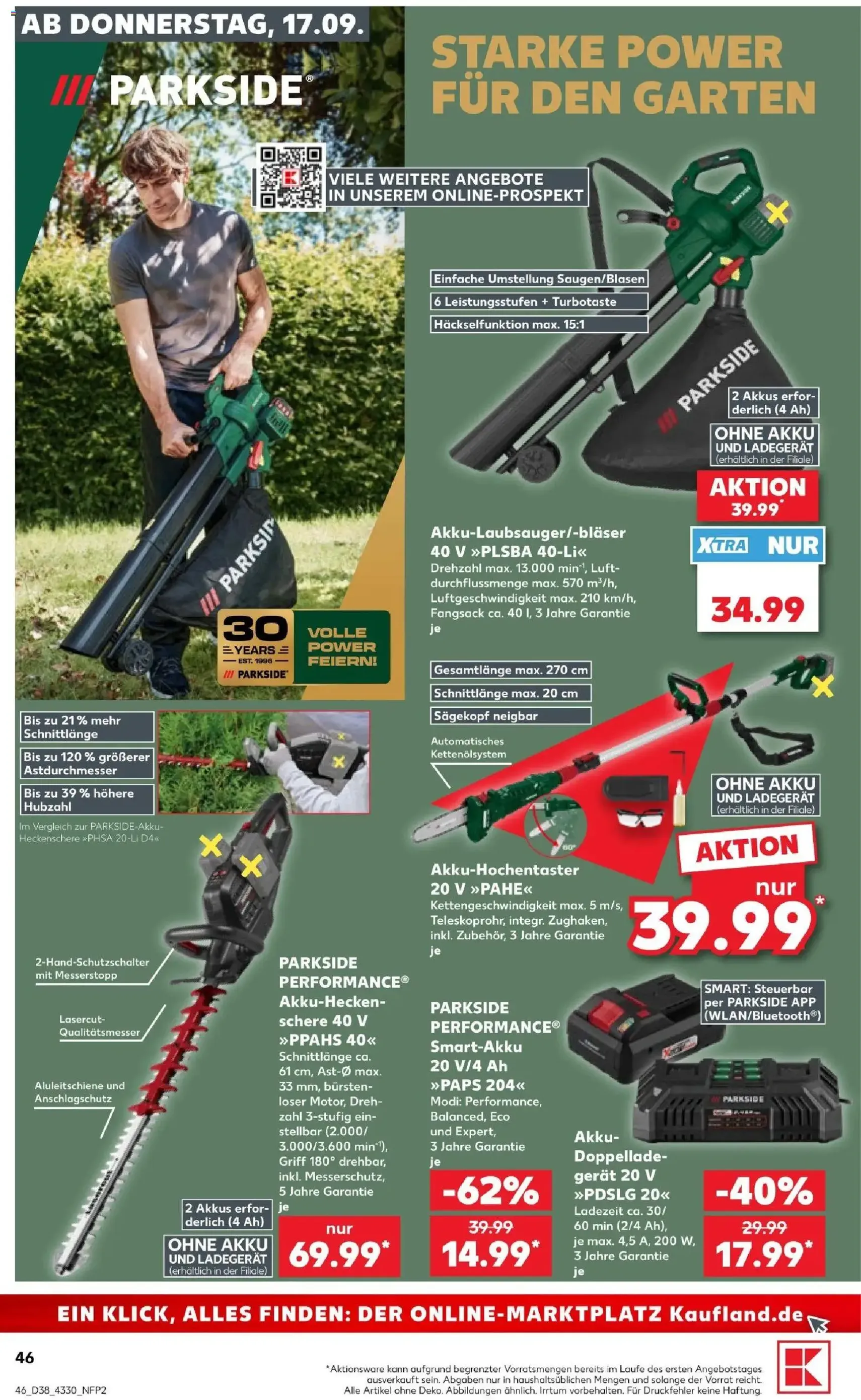 Kaufland Prospekt - Gültiger Prospekt ab 17.09.2026, Seite 46 von insgesamt 66
