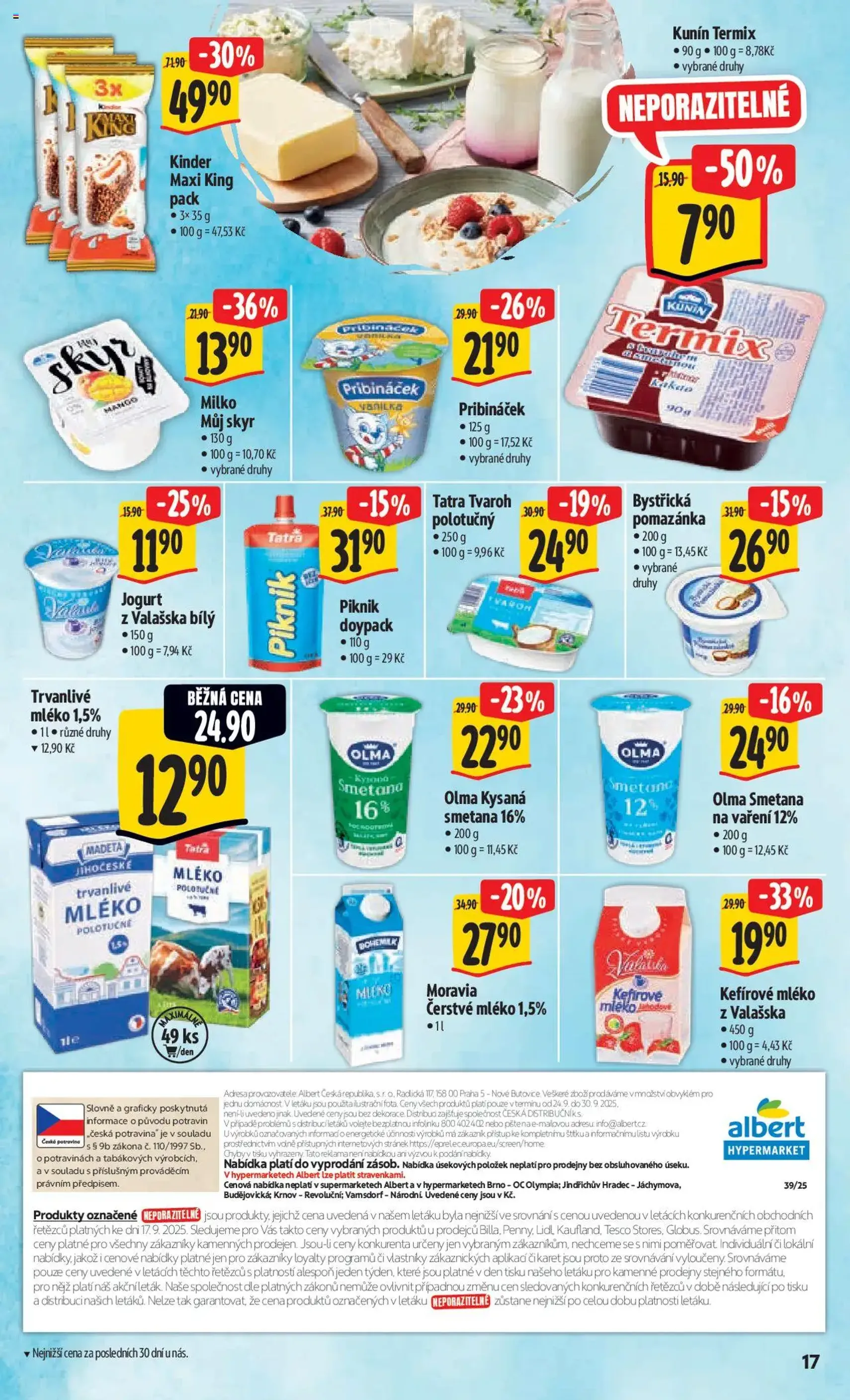 Albert leták - Hypermarket - platný leták od 24.09.2025 strana 25 z 52