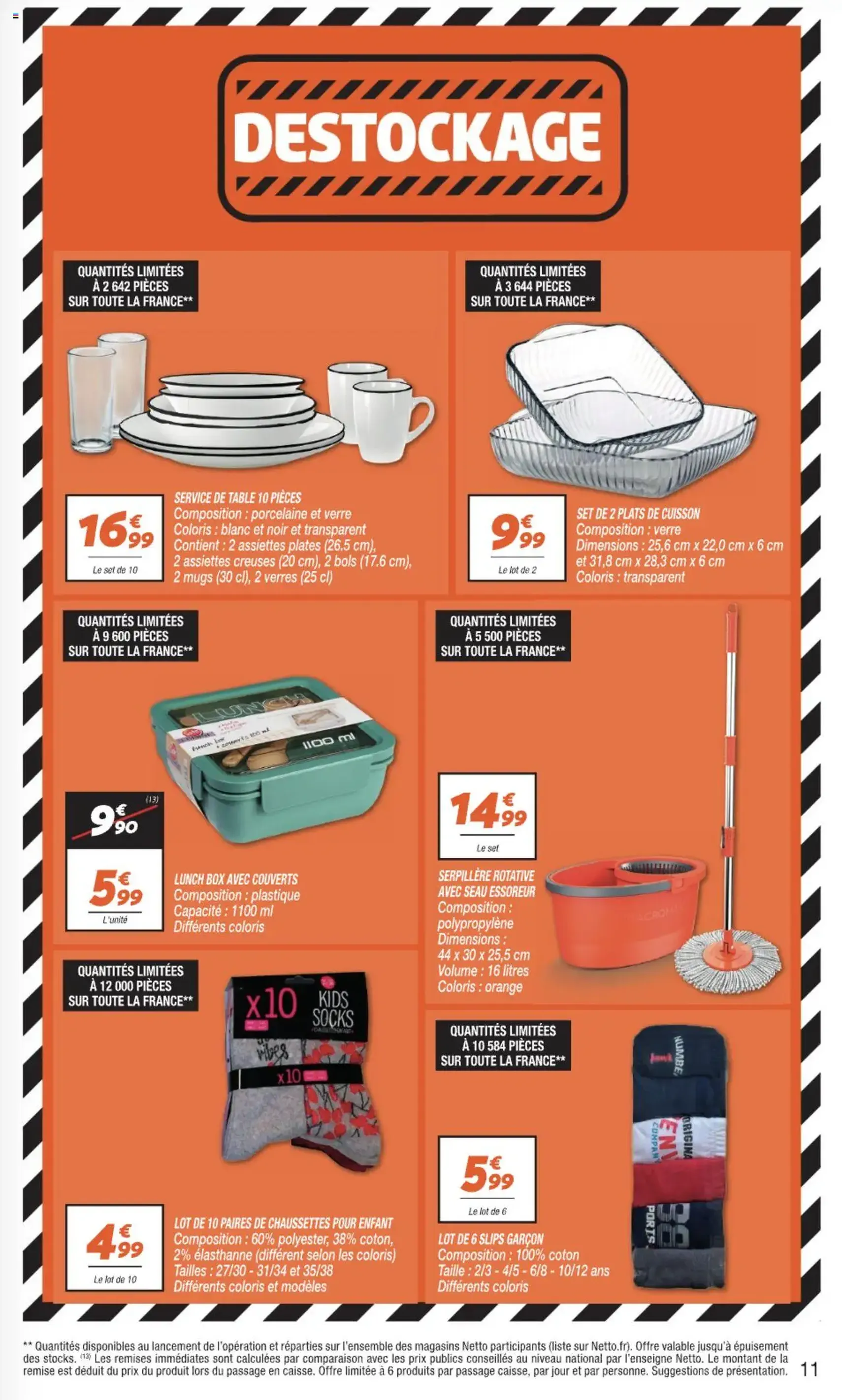 Netto catalogue - brochure valable à partir du 19/08/2025, page 11 sur 12 Netto catalogue - brochure valable à partir du 19/08/2025, page 11 sur 12