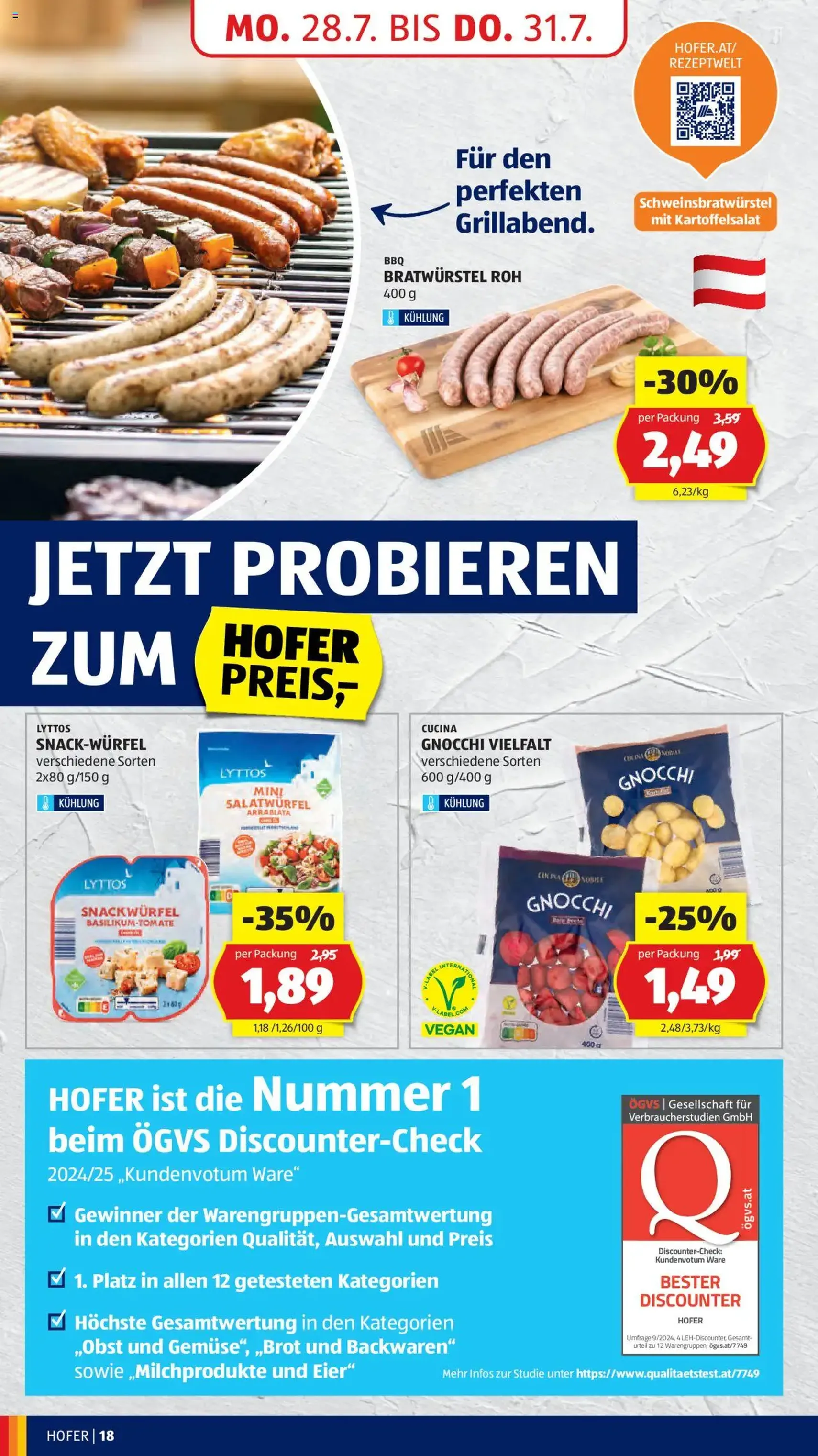 Hofer Flugblatt - Gültiger Prospekt ab 25.07.2025, Seite 20 von insgesamt 41 Hofer Flugblatt - Gültiger Prospekt ab 25.07.2025, Seite 20 von insgesamt 41